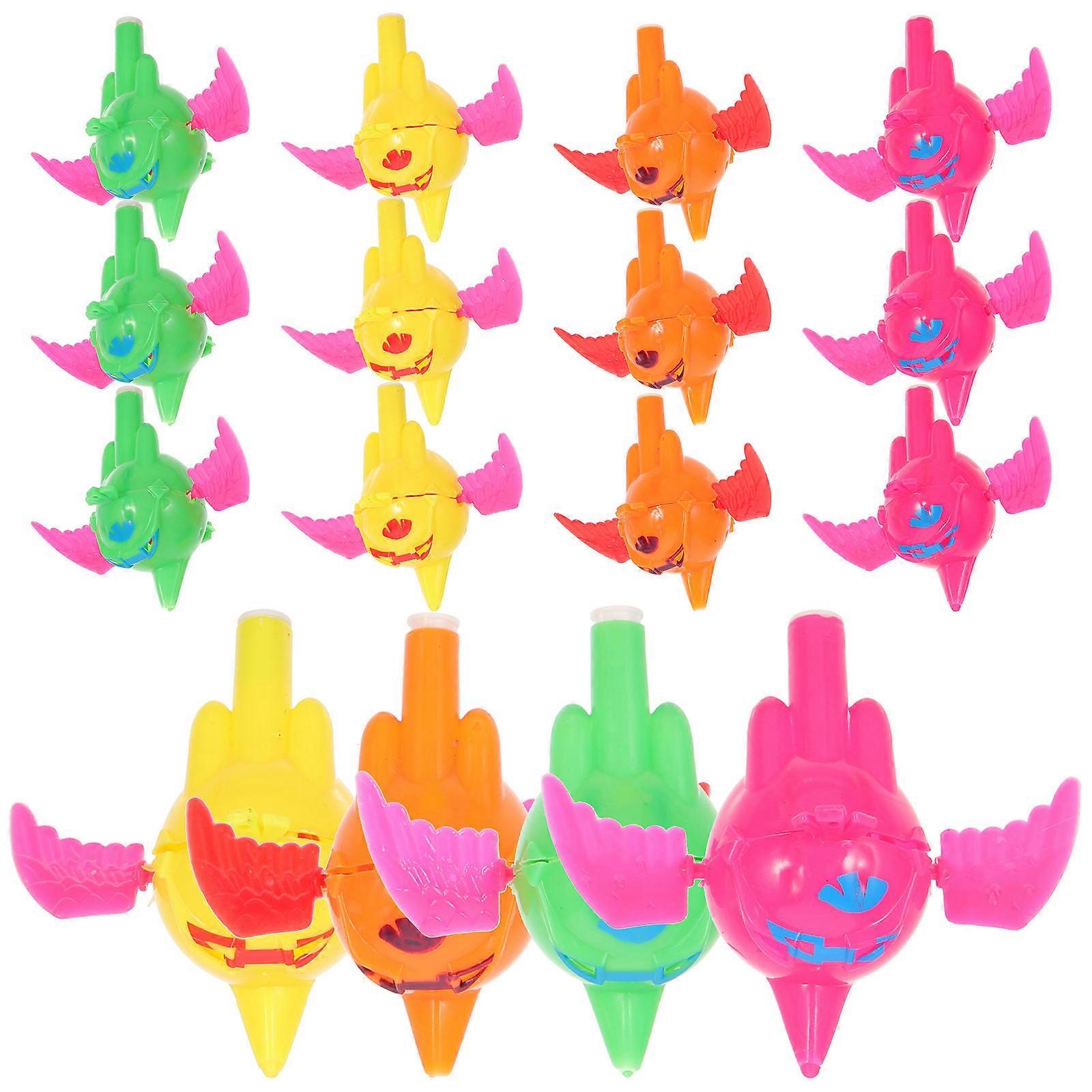 Creative Whistle Toys Lollipop Shape Rotating Wing Calling for Help Childrens Blow Toys 30Pcs