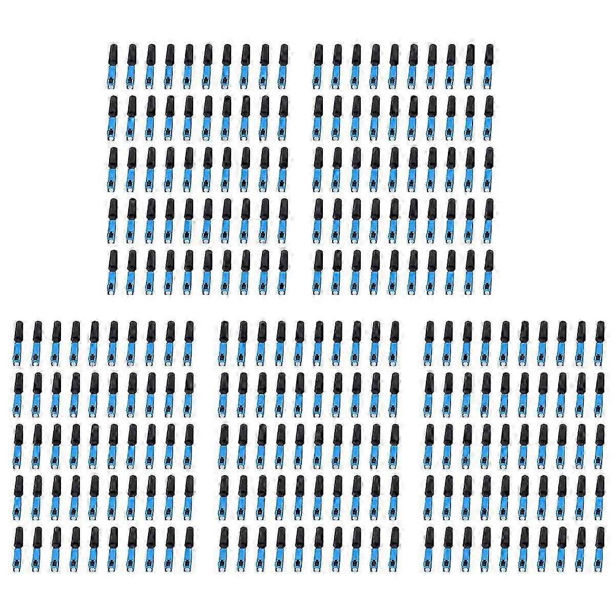 50 Pcs Embedded Sc Upc Fiber Optic Fast Connector Ftth Single-mode