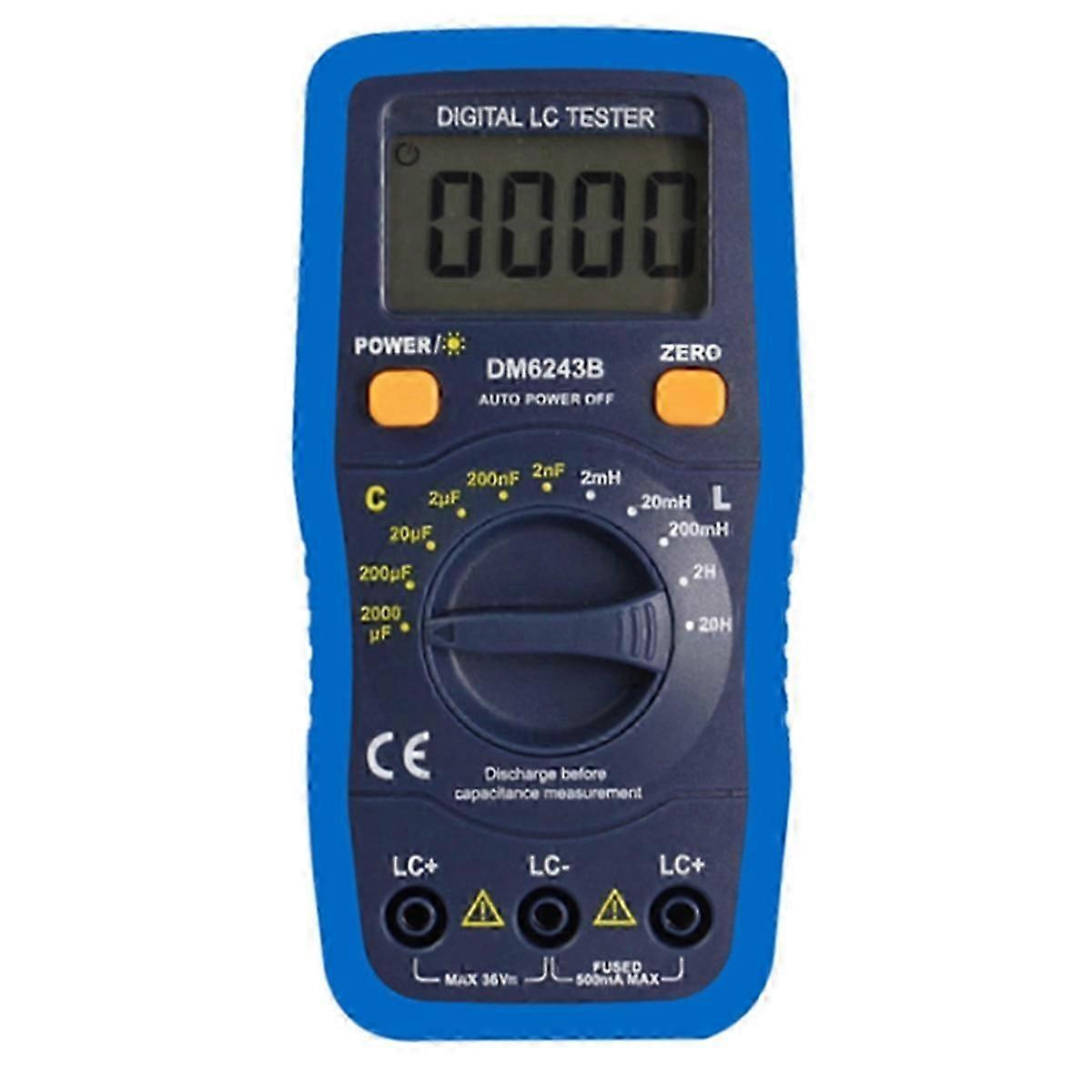Digital Capacitance and Inductance Meter DM6243B Capacitance Multimeter, Capacitance Multimeter, Ind