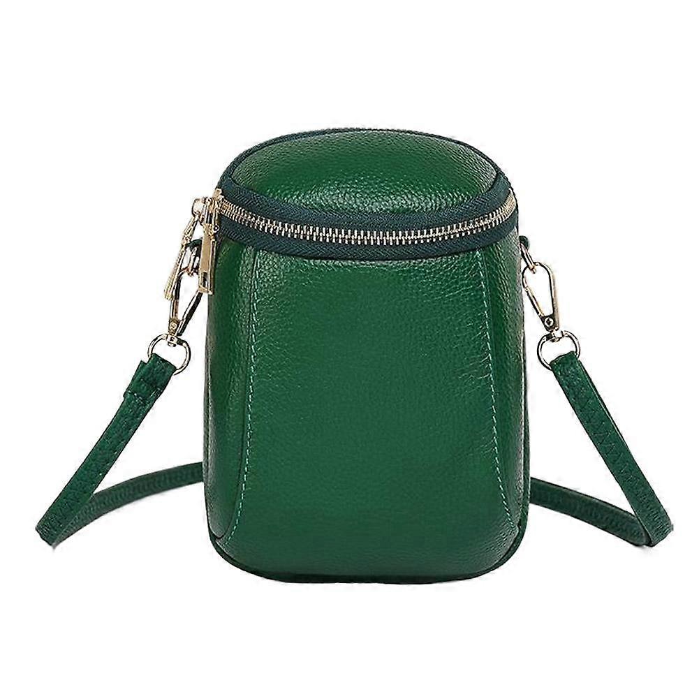 أزياء عالية الجودة لينة جلد طبيعي الهاتف المحمول حقيبة صغيرة عبر الجسم