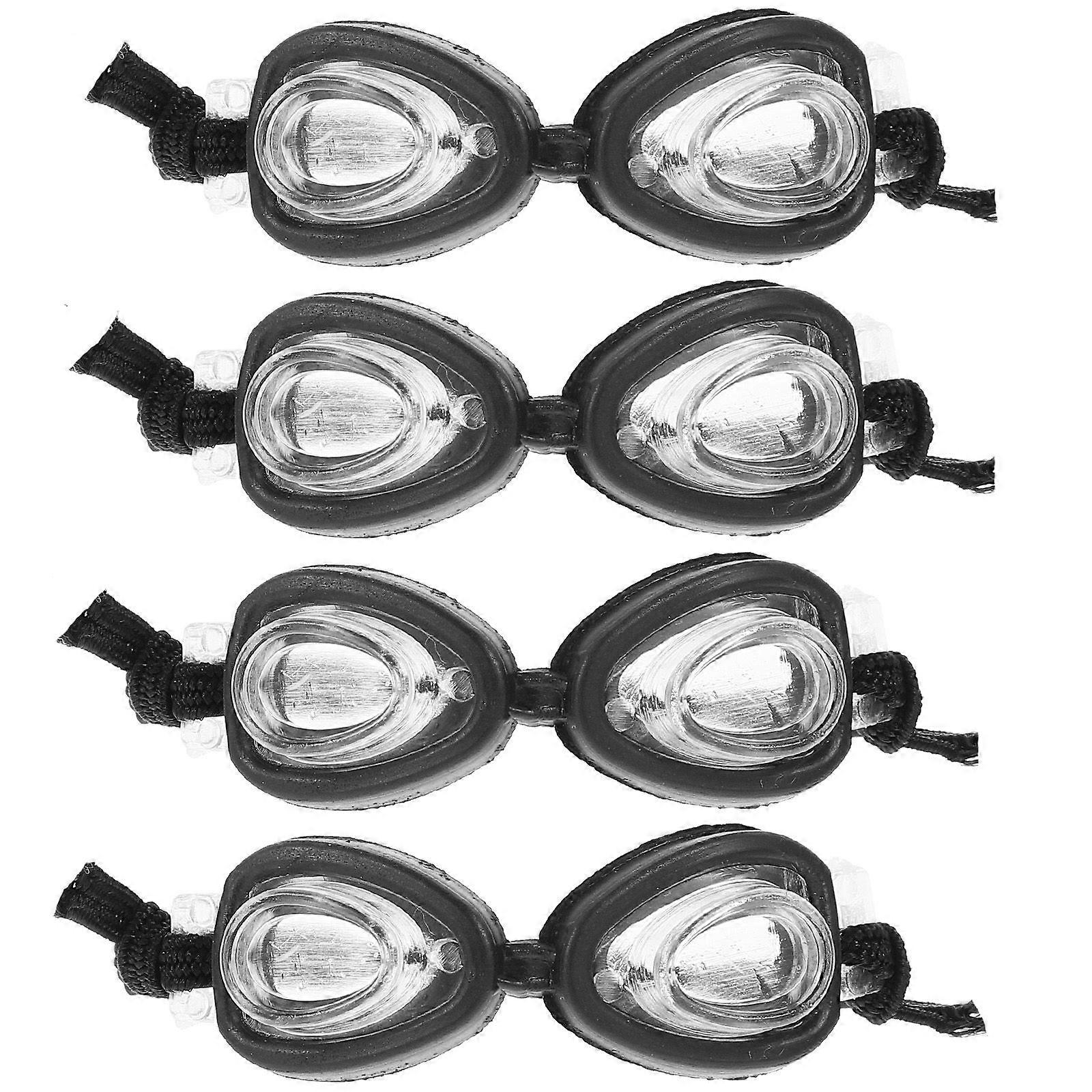 4 stücke Puppe Schwimmbrille Puppe Kleid Up Brillen Puppe Kostüm Zubehör