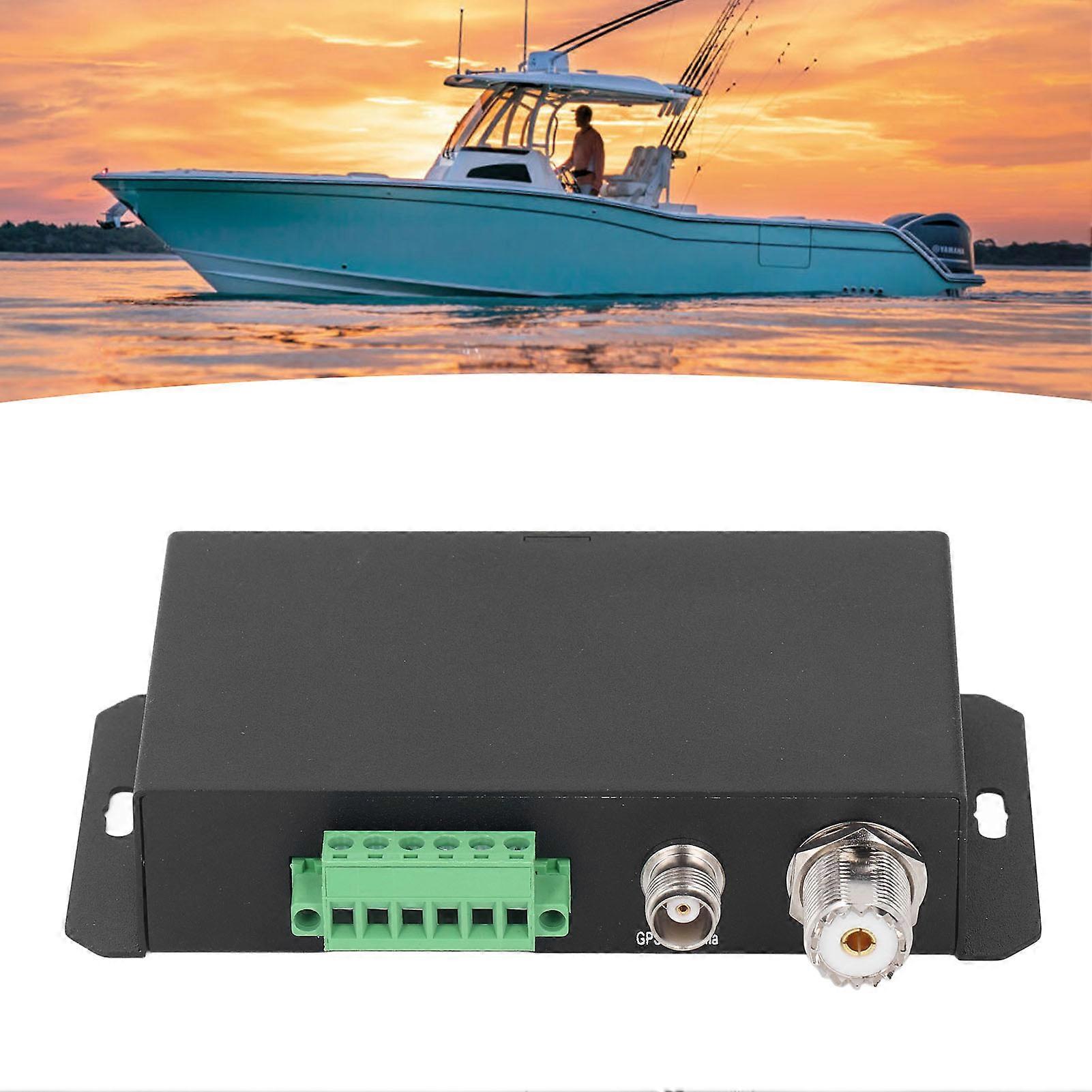 for HAR‑100 AIS Receiver Dual Channel 10 to 35V DC 38400 Bps Sensitive Accurate GPS Receiver for Boat