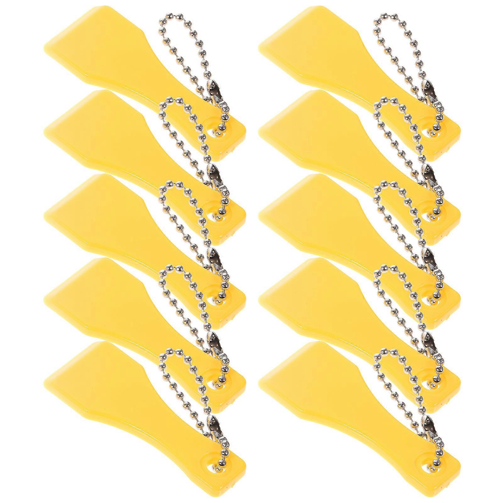 Card Scratcher Tool Multi Function Adults Plastic Bottle Label Peeling 10Pcs