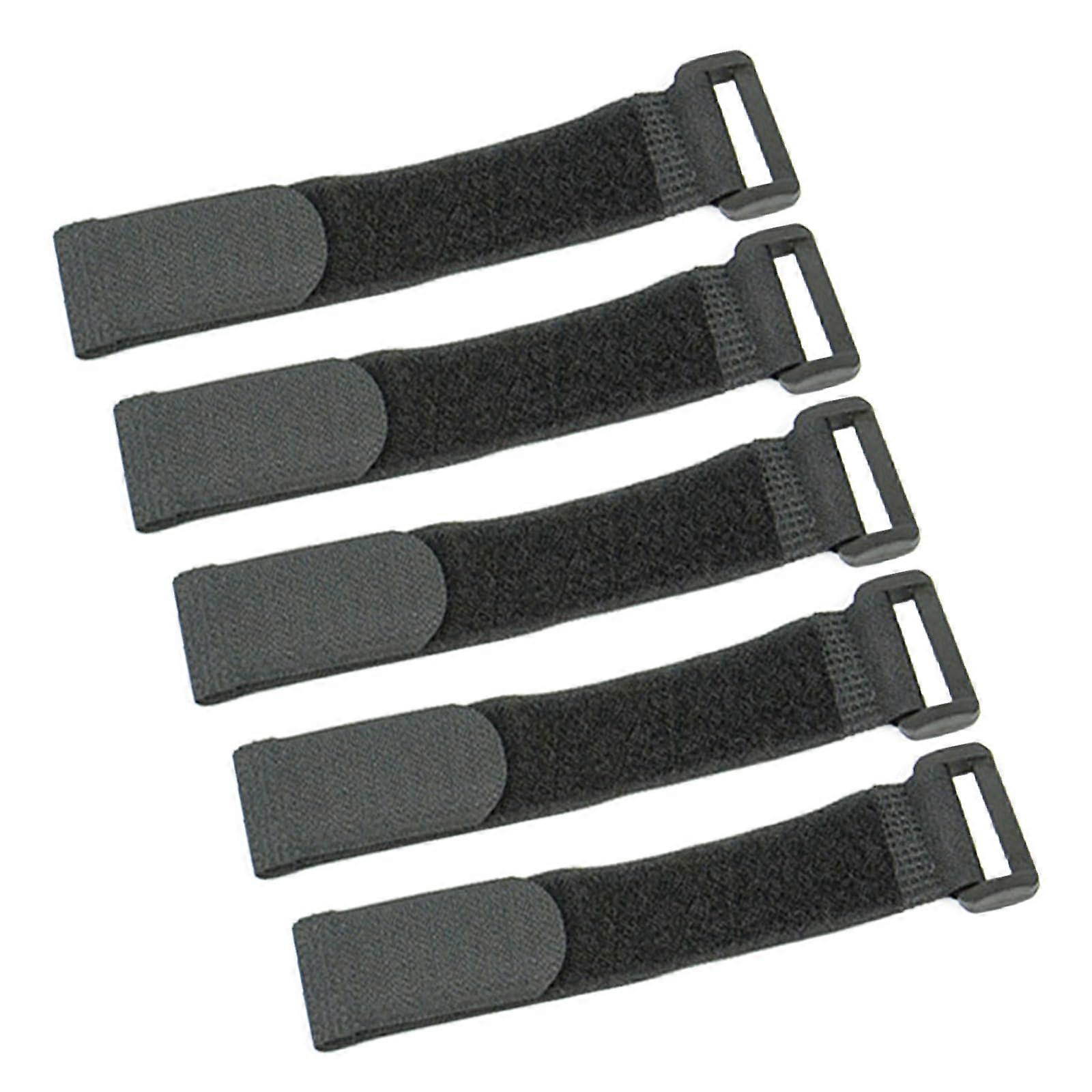 Nylon fastening straps, hooks and loops, reusable, for bicycles, handlebars, cable ties for home, 5 pieces 20 x 200 mm.