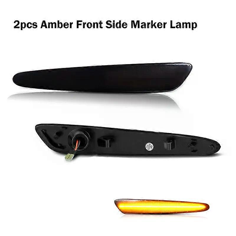 For 2005-2013 Chevrolet Corvette C6 Tail Lamp Assemblies and Front Rear Side Marker Turn Signal Lamp Light Taillight Brake Lamp