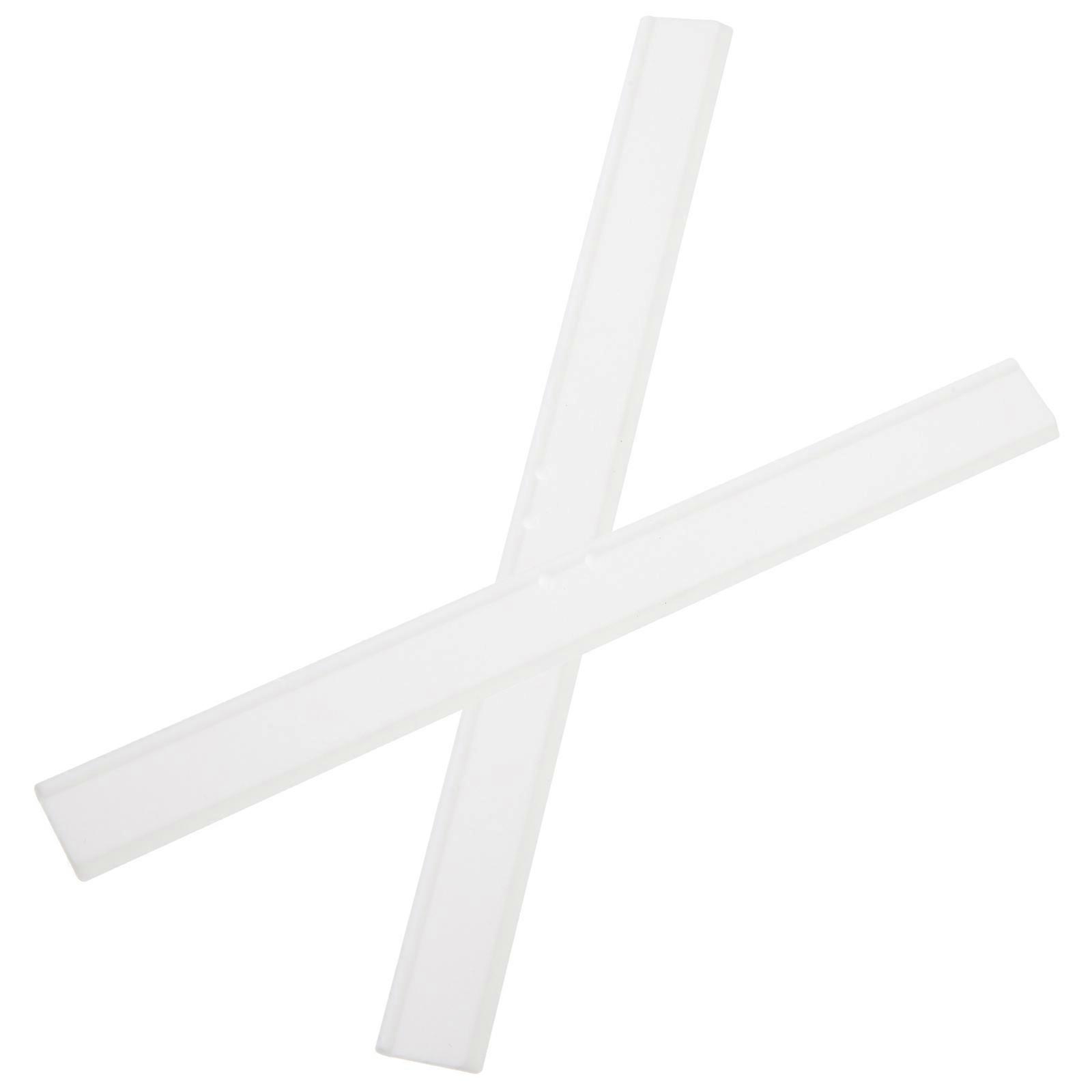 Window Squeegee Replacement Rubber Refill Strips Durable Silicone Easy to Install for Windows Showers Mirrors Cleaning