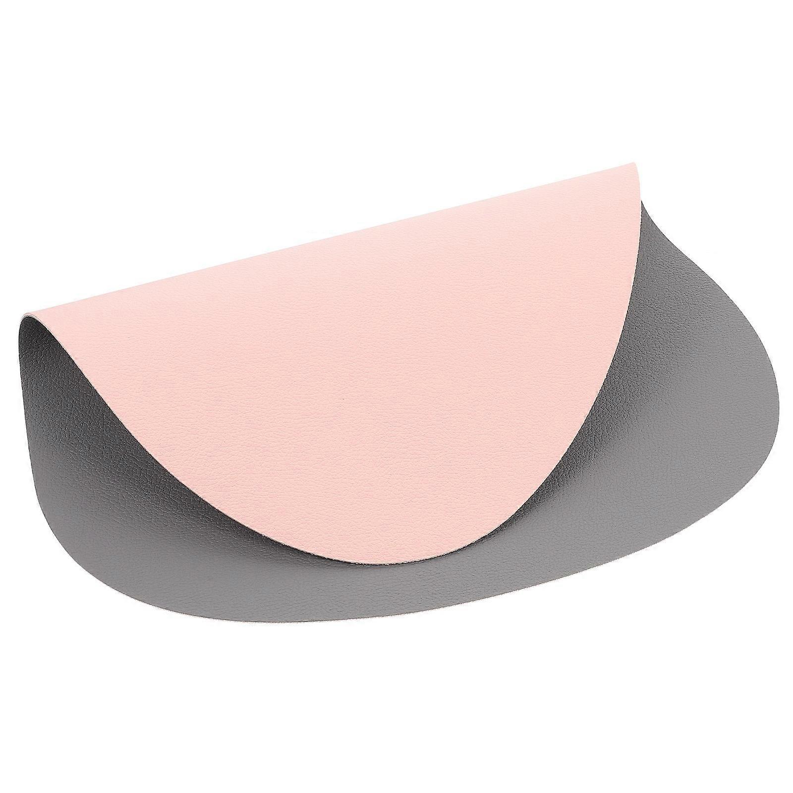 Table Place Mats Insulation Pads Creative Table Mats Household Users Pu Material Heat-Resistant 1Pcs