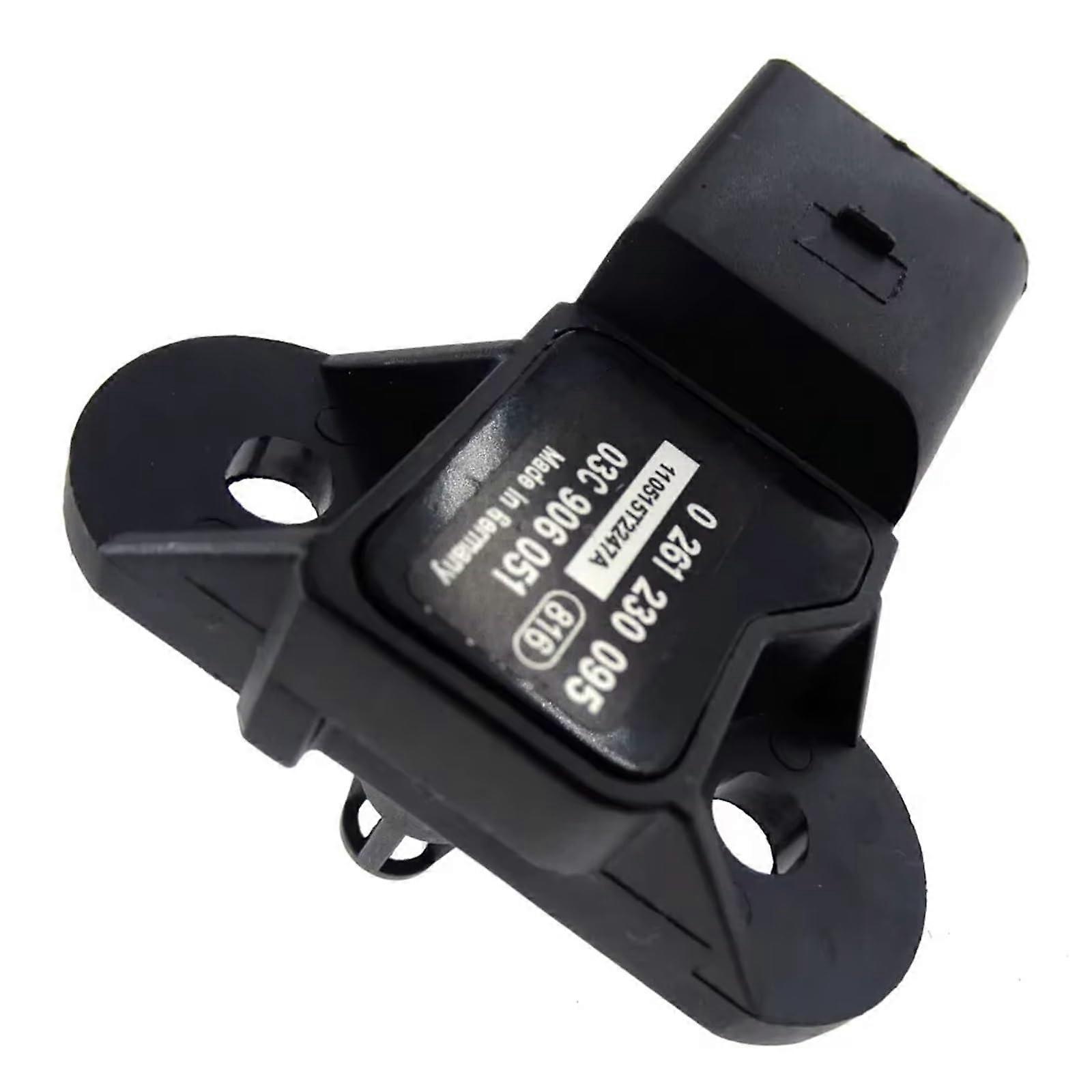 MAP Sensor Compatible with Seat Altea, Leon, Toledo, Ibiza 2007-2009, Pressure Sensor 03C906051, 0261230095