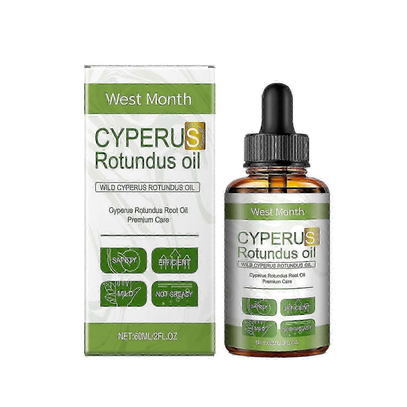 1-3x Cyperus Rotundus Oil for Hair Removal, Φυσικό Κυπριακό Έλαιο 60ml, μειώνει την τριχοφυΐα, καταπραΰνει το δέρμα, ιδανικό για άνδρες και γυναίκες