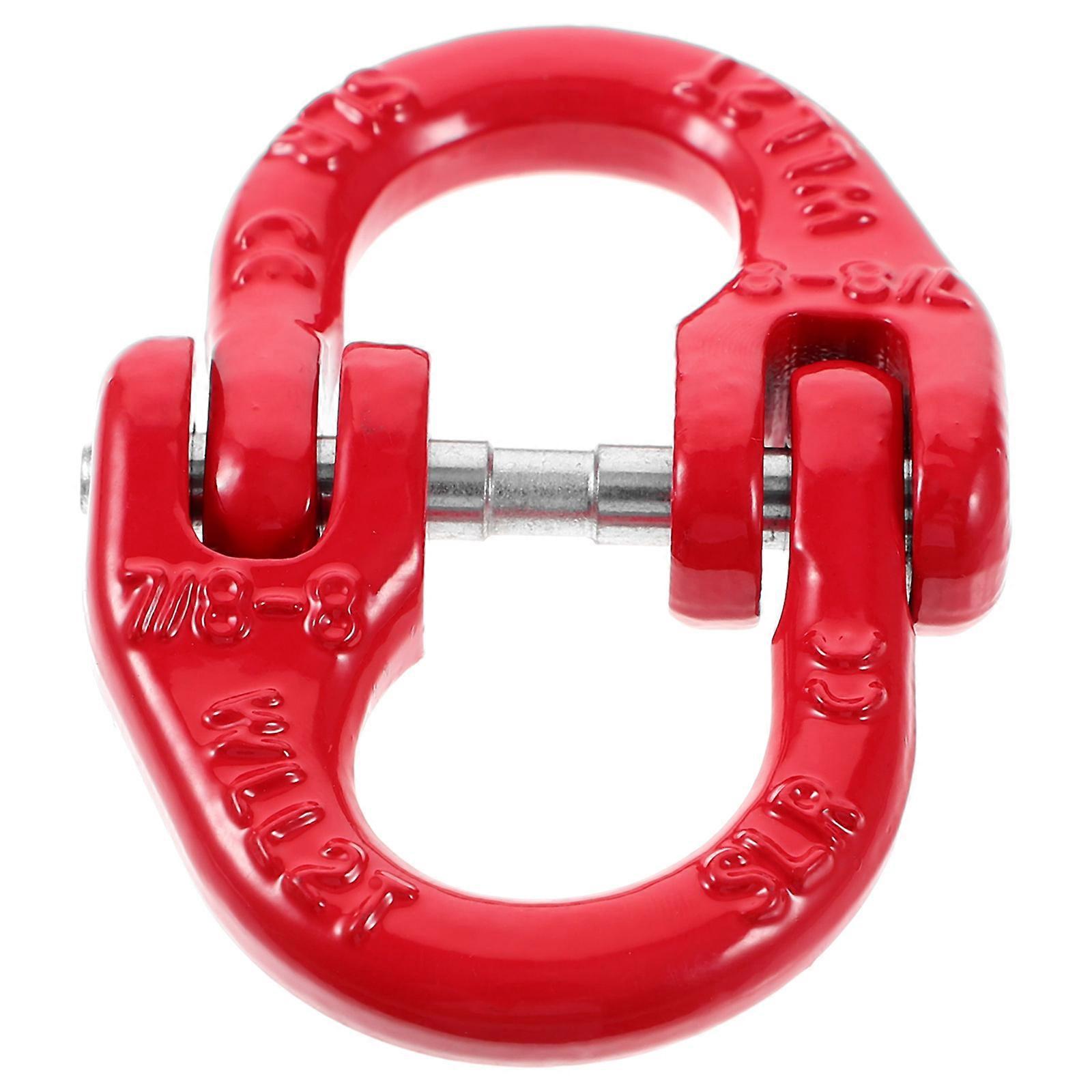 Heavy Duty Chain Connecting Link Quick Disassembly Steel Coupling Link 7.50X5.00X0.85CM 1Set