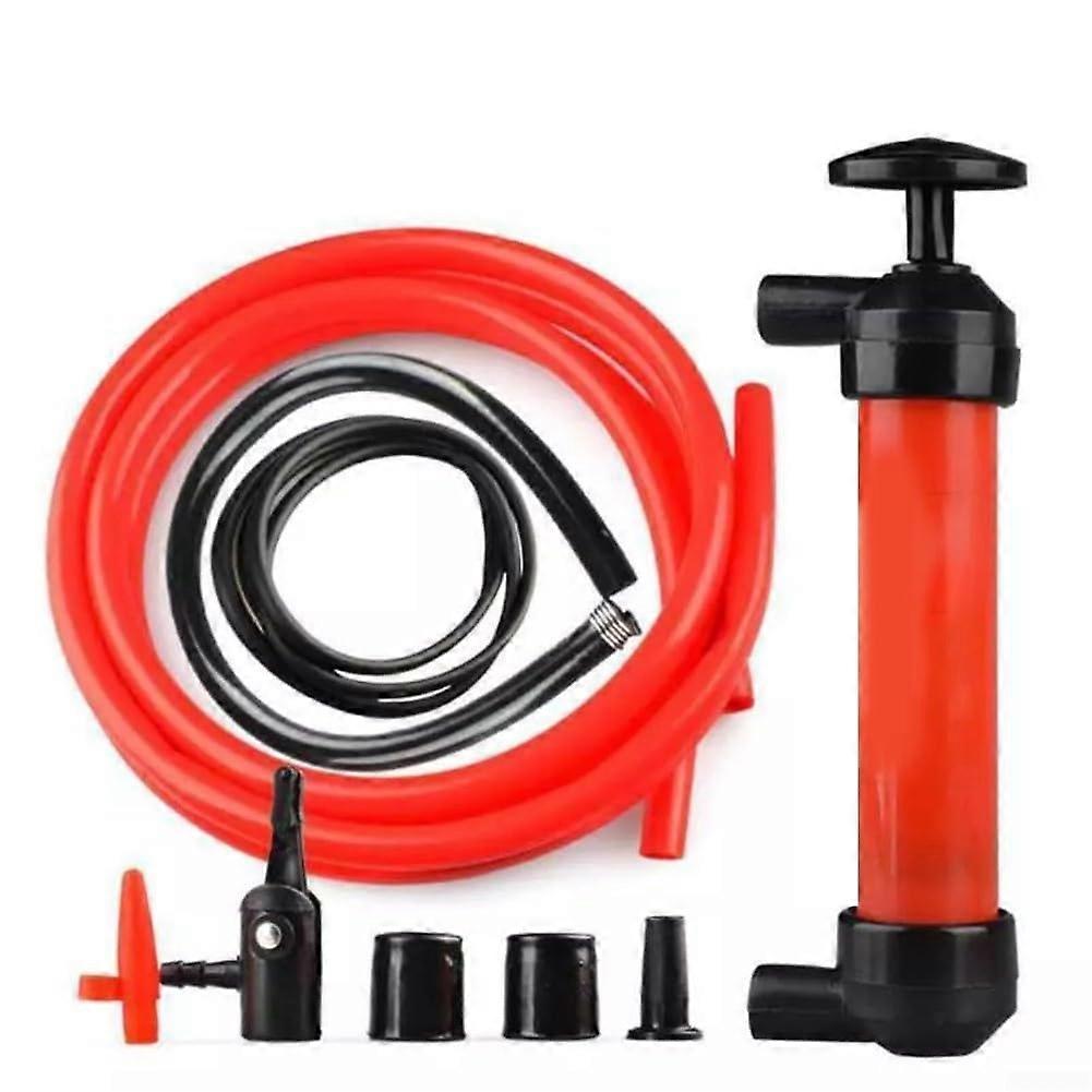 Siphon Pump Manual For Liquid Transfer Lightweight Portable All-Purpose Compatible With Various Liquids