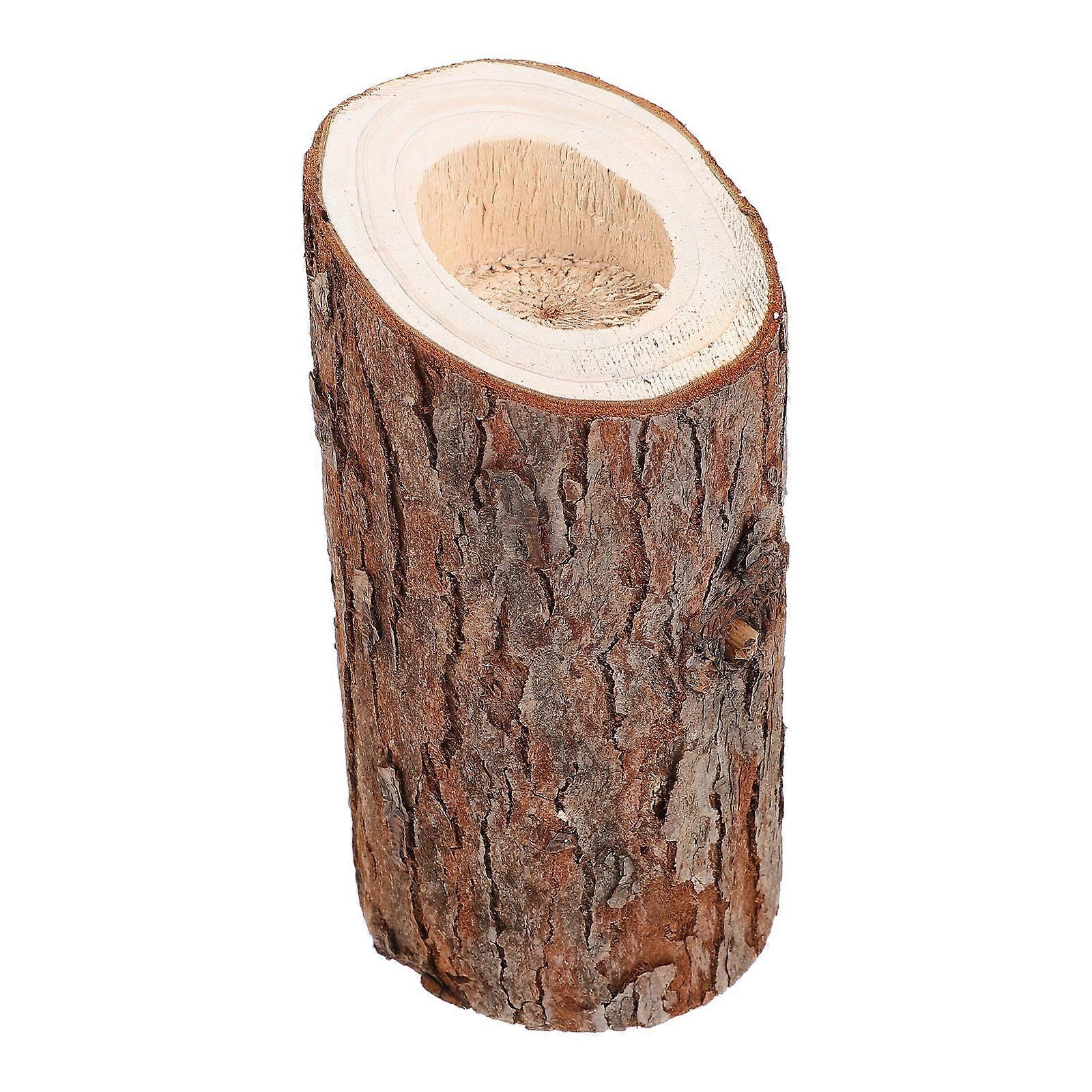 Multi Color Creative Bevel Candle Holders for Decor Made of Synthetic Material 7.5 Inches Tall