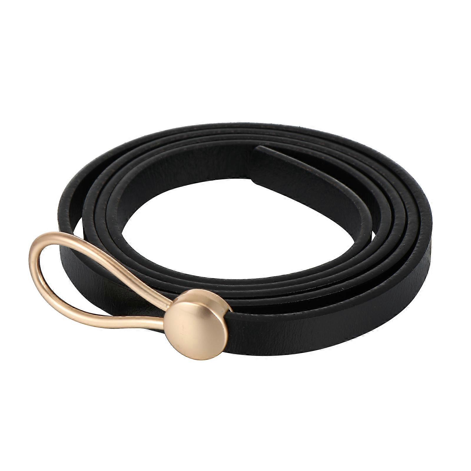 Femmes élégantes ceinture décontractée pour chemises et costumes en 116X2X0.5cm Taille 1Pack