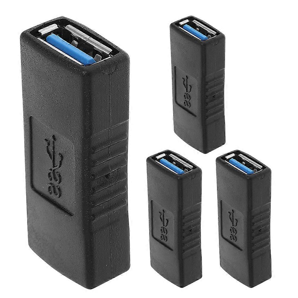 USB Conversion Adapter Double Female Connector for Reliable Data Transfer 4Pcs