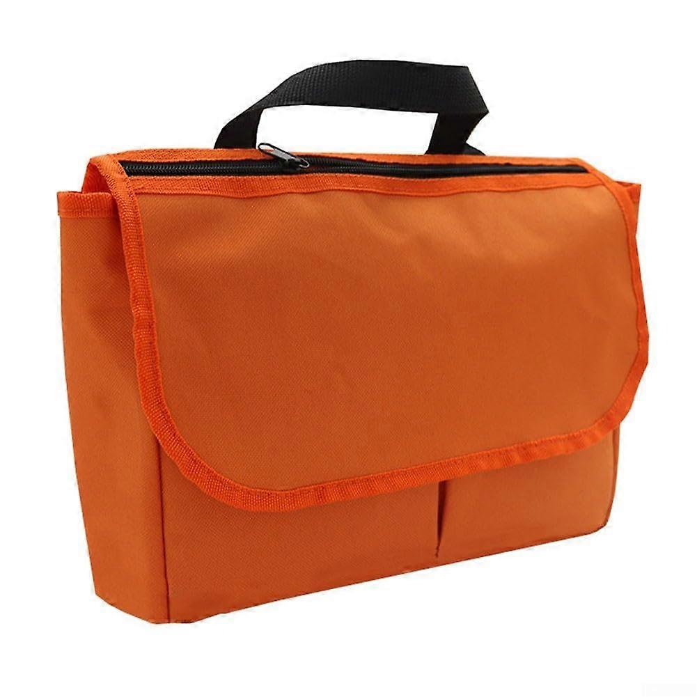Organized Walker Storage Bag with 600D Oxford Fabric for Daily Use (Orange)