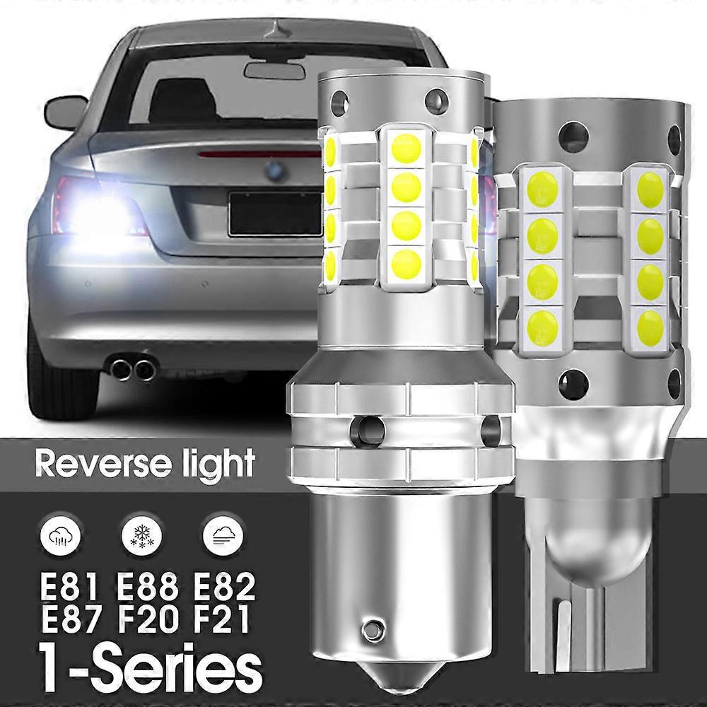 Canbus LED Reverse Light Backup Lamp 2x Accessories For BMW E81 E88 E82 E87 F20 F21 1 Series 2006 2007 2008 2009 2010 2011 2012