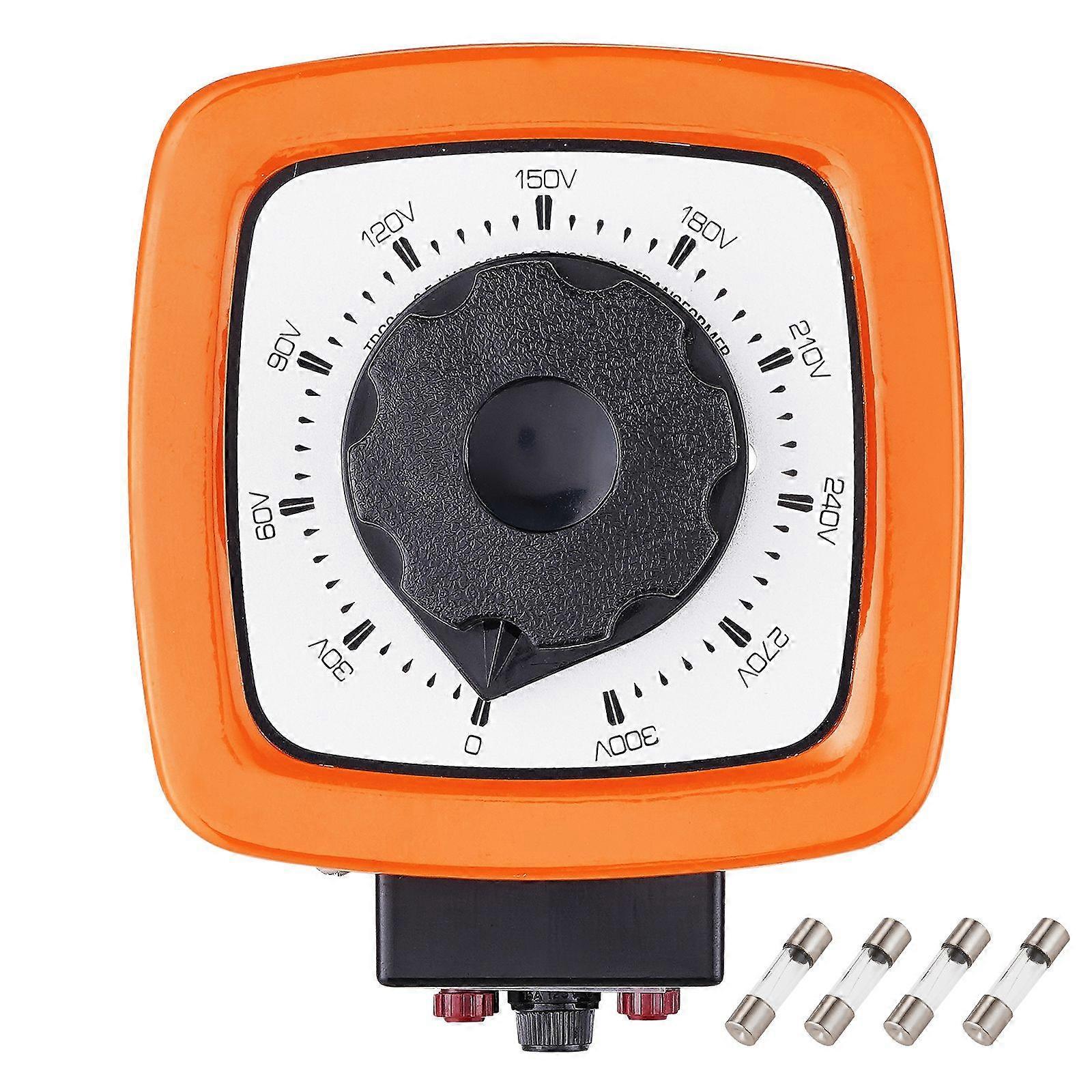 500VA Auto Variable Voltage Transformer, 1.7 Amp, 230V Input 0-300V Output AC Voltage Regulator Power Supply, CE-Certified