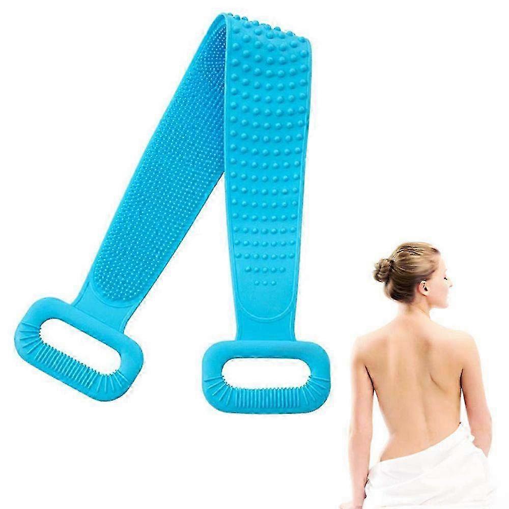 Exfoliating Shower Brush & Back Cleaner - Body Scrubber for Deep Cleansing and Skin Refreshing