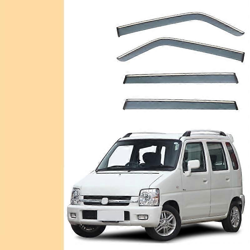 Auto Windabweiser Suzuki Wagon R MK1-CT-CV 1993-1997 Rain Guard Side Window Deflector Durable Car Accessory