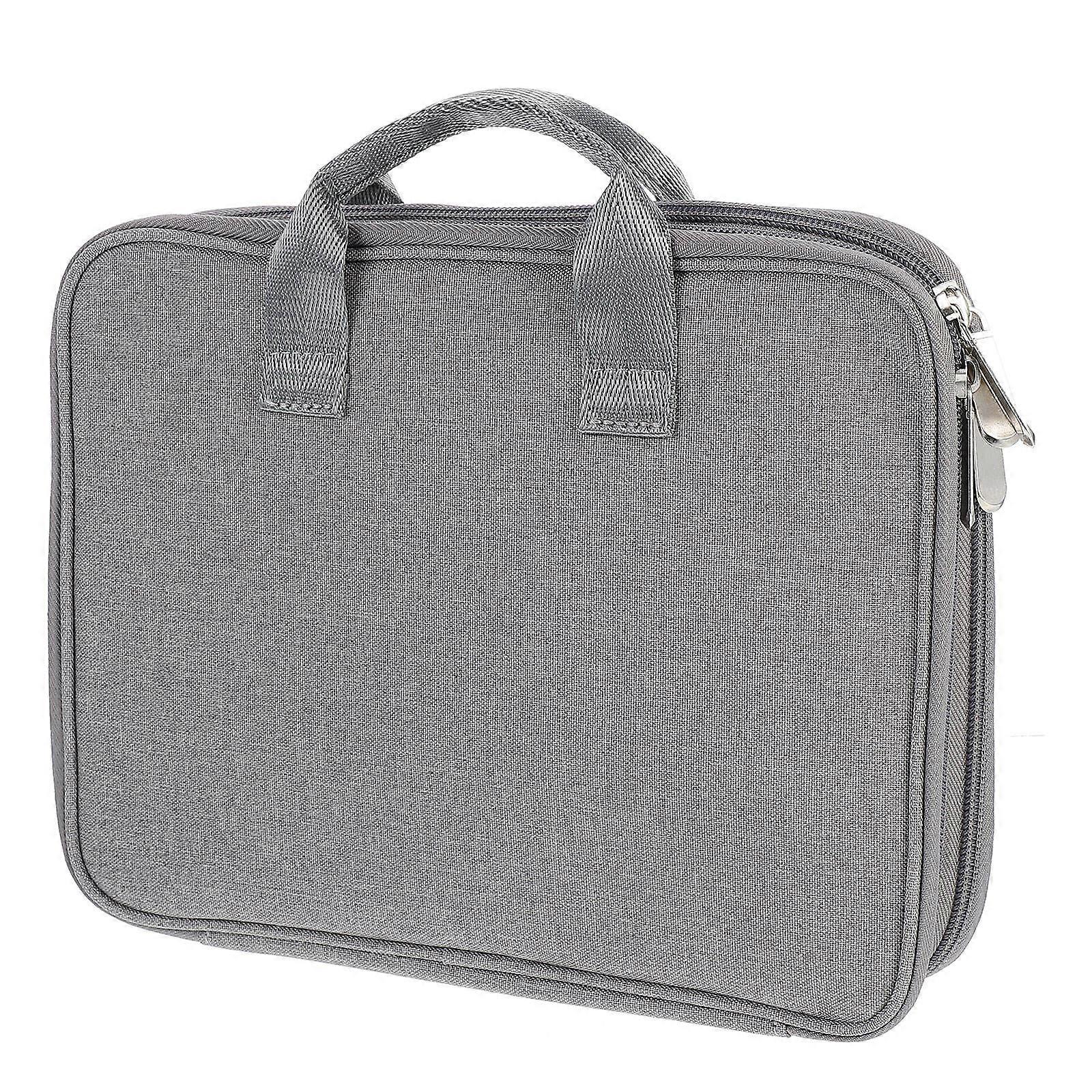 Grey Watch Strap Organizer For Home Use 26x21cm Portable Storage 1Set