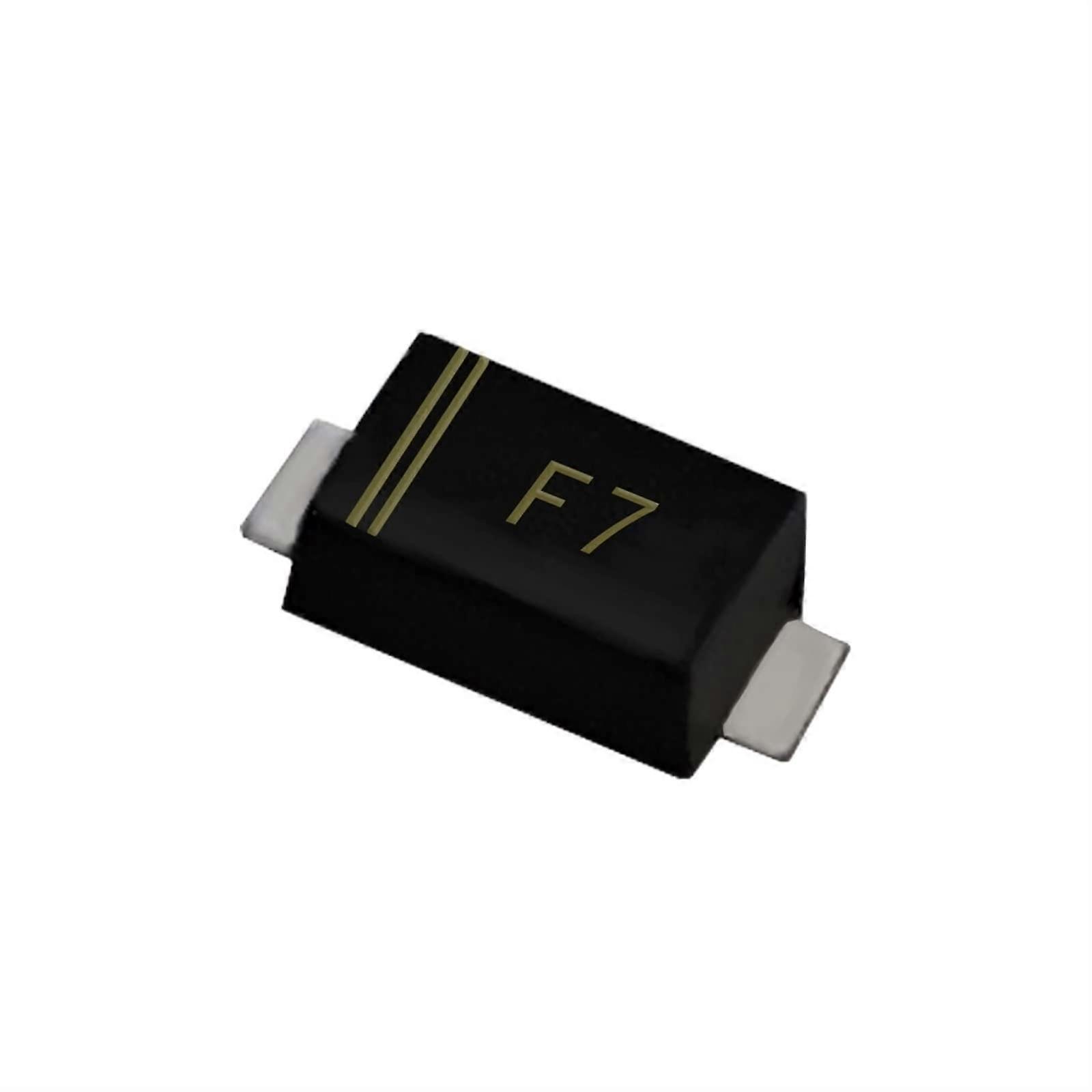 Fast Recovery Diode F7/FR107W Fast Recovery Diode 1A1000V SOD123 RoHS Reach Certified (Color: OneColor, Size: 46MIL) 46MIL One Color