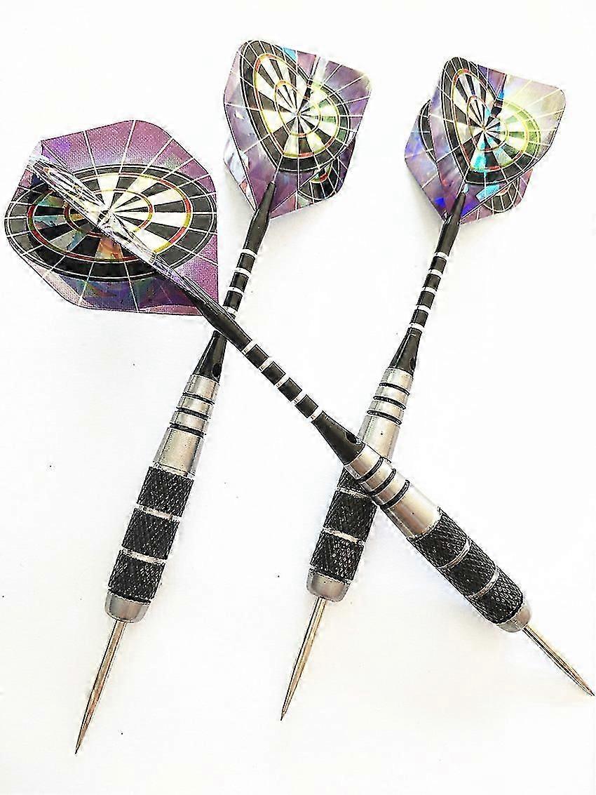 Purple Soft Tip Darts with Ergonomic Grip - Comfortable for UK Pub Play