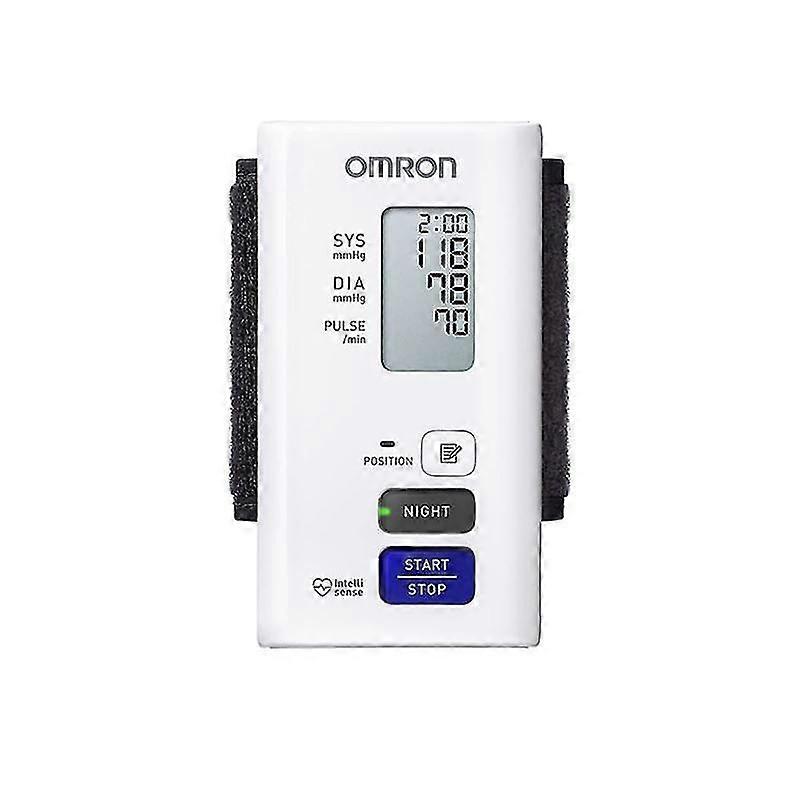 Omron Nightview Blutdruckmessgerät Silent Automatisches Handgelenkmessgerät für Erwachsene