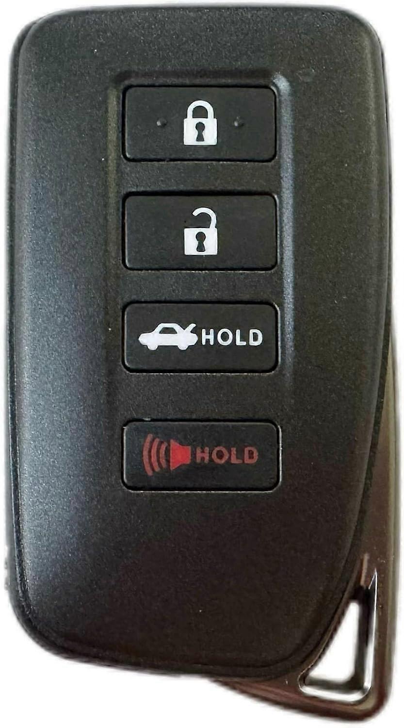 Smart Key for Lexus ES300 2013-2020, 4-Button Remote Key Fob for HYQ14FBA 281451-0020 89904-06170 Black