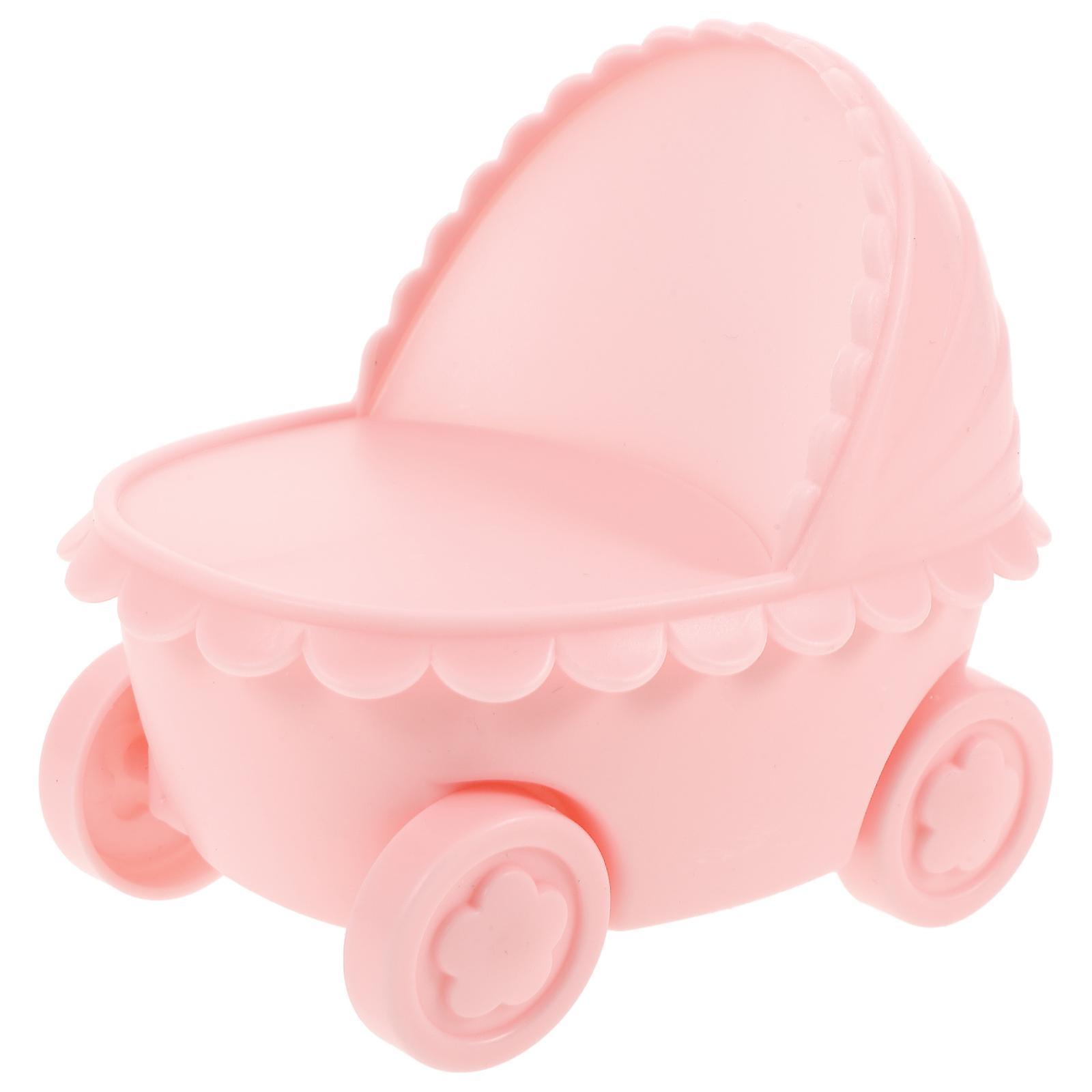 Pink Plastic Stroller Night Light with Unique Shape for Home Use and Birthday Presents