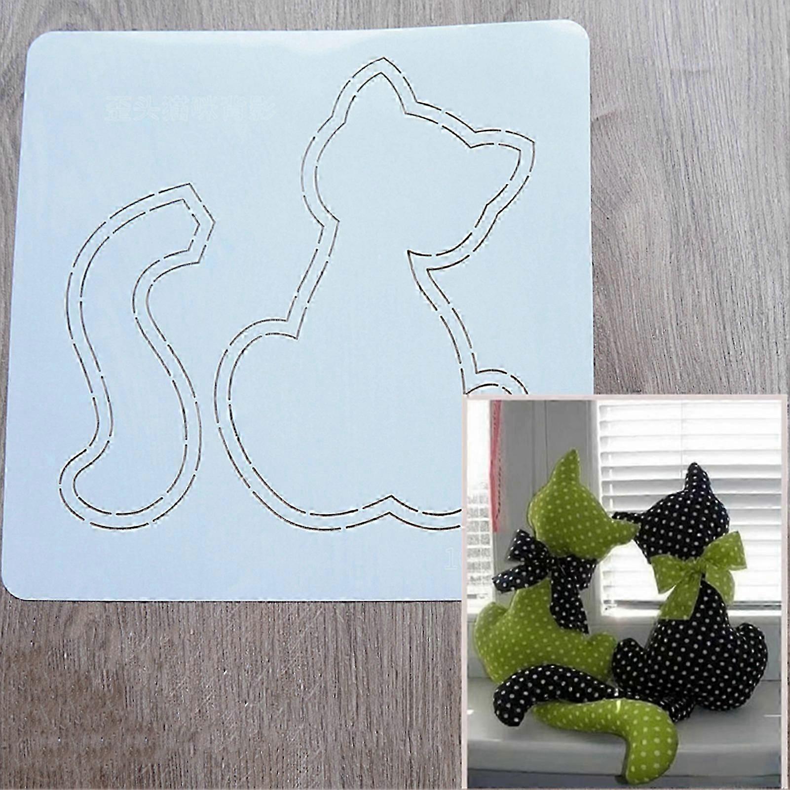 Plastic Template for Diy Sewing Multifunctional Sewing Patchworks Template for Embroidery Patchworks Sewing Craft