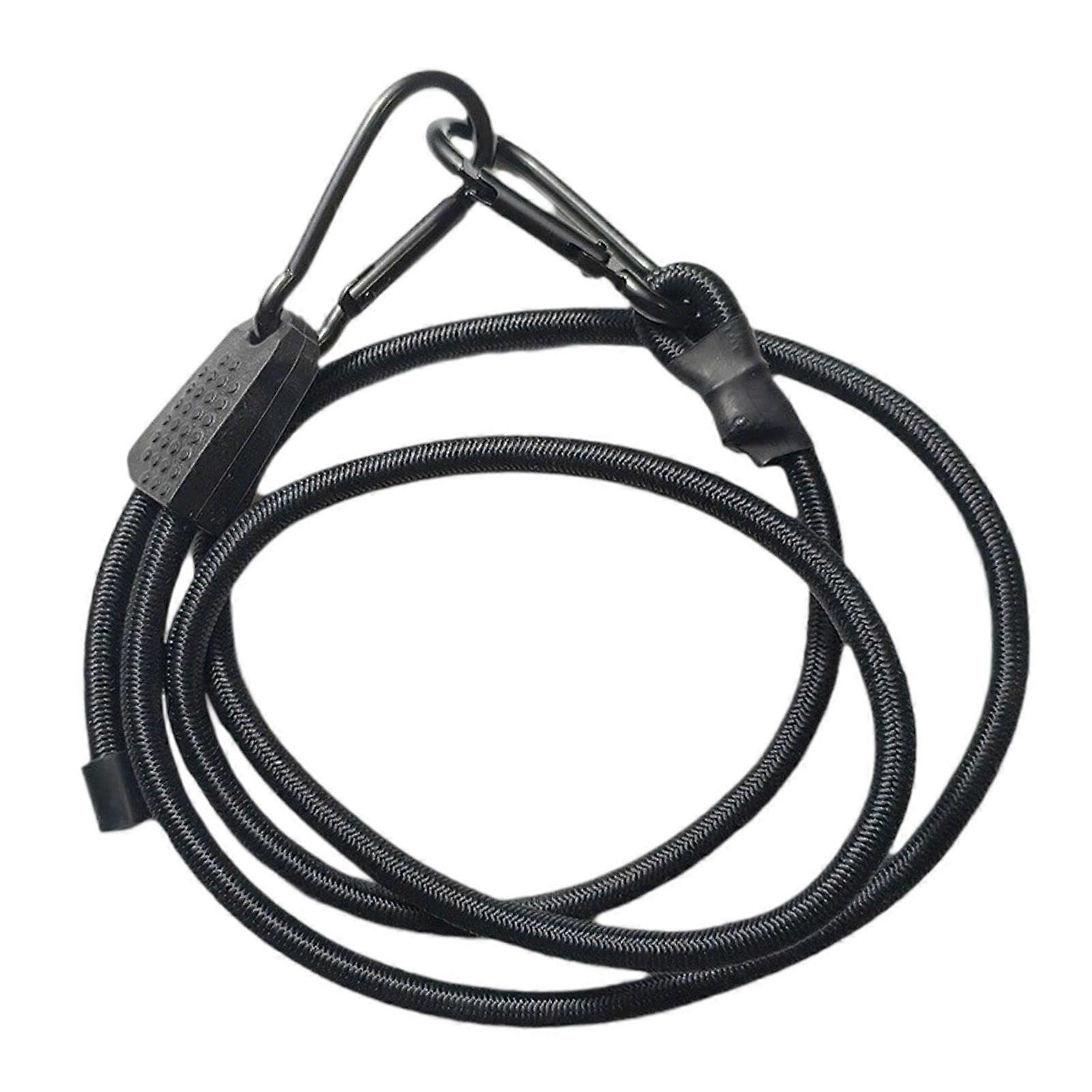 Bungee cord with hook for portable luggage carrier solutions, 200 cm