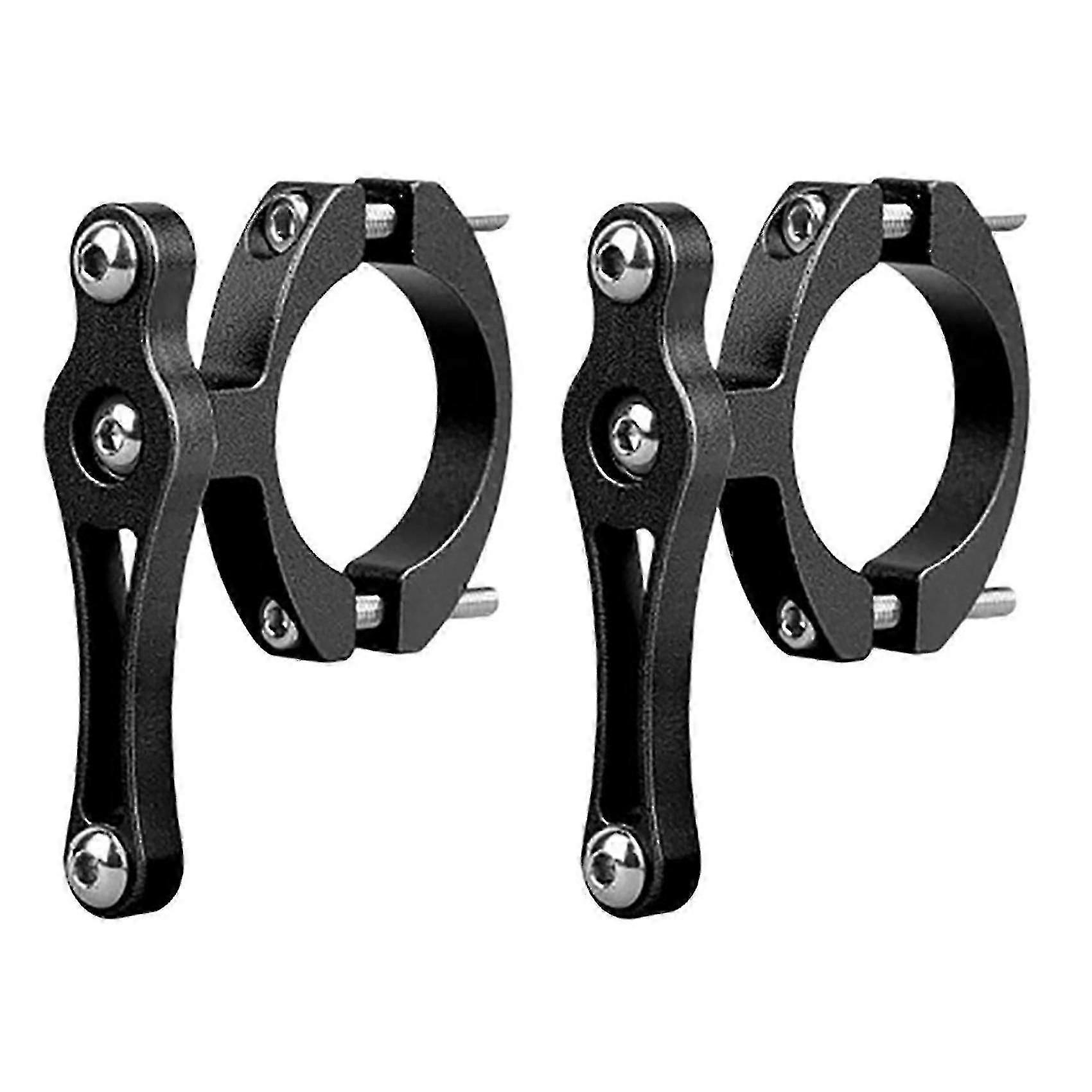 2x Bicycle Water Bottle Clip Cage Holder Clamp Handlebar Bracket Mount Seatpost Handlebar Front For