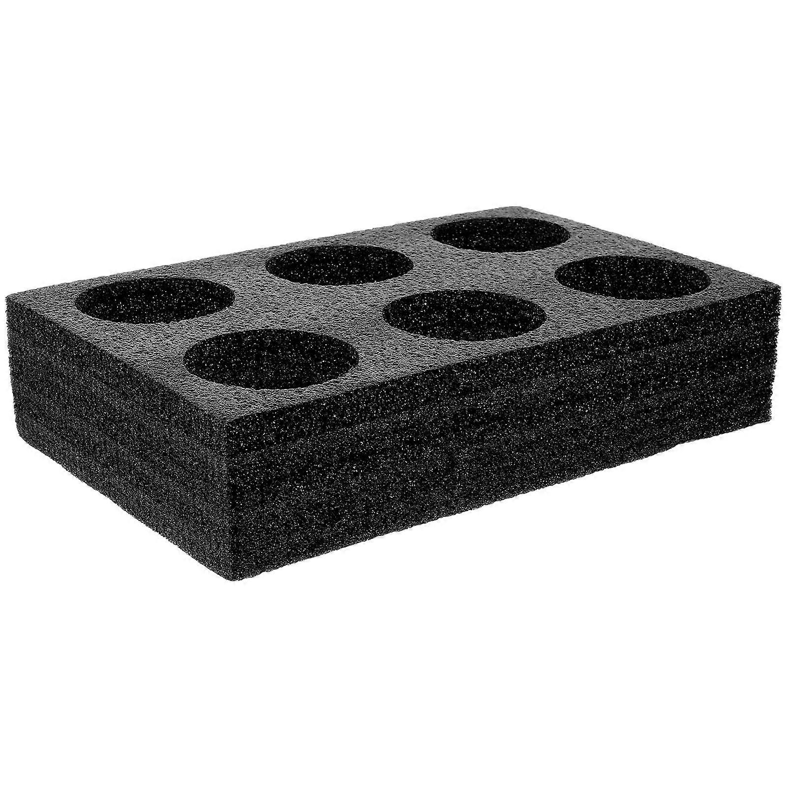 Milk Tea Cup Holder Portable Coffee Cup Carrier Beverage Drinks Packing Tray(6-hole Type)