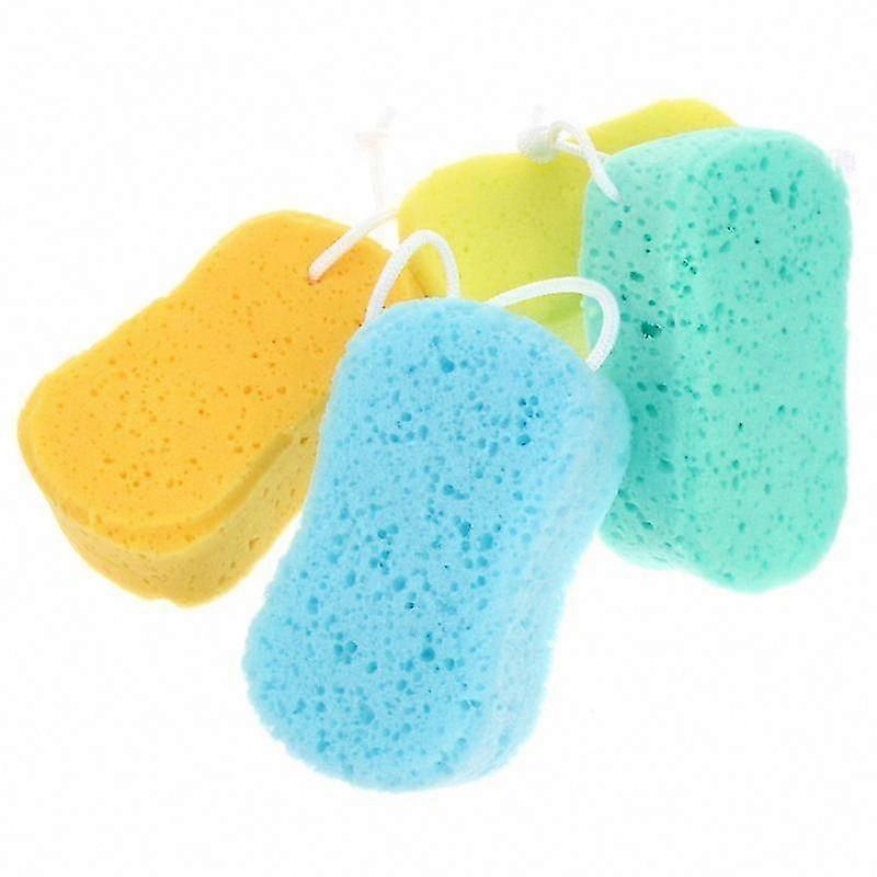 4pcs Loofah Sponge Exfoliator for Body Scrub