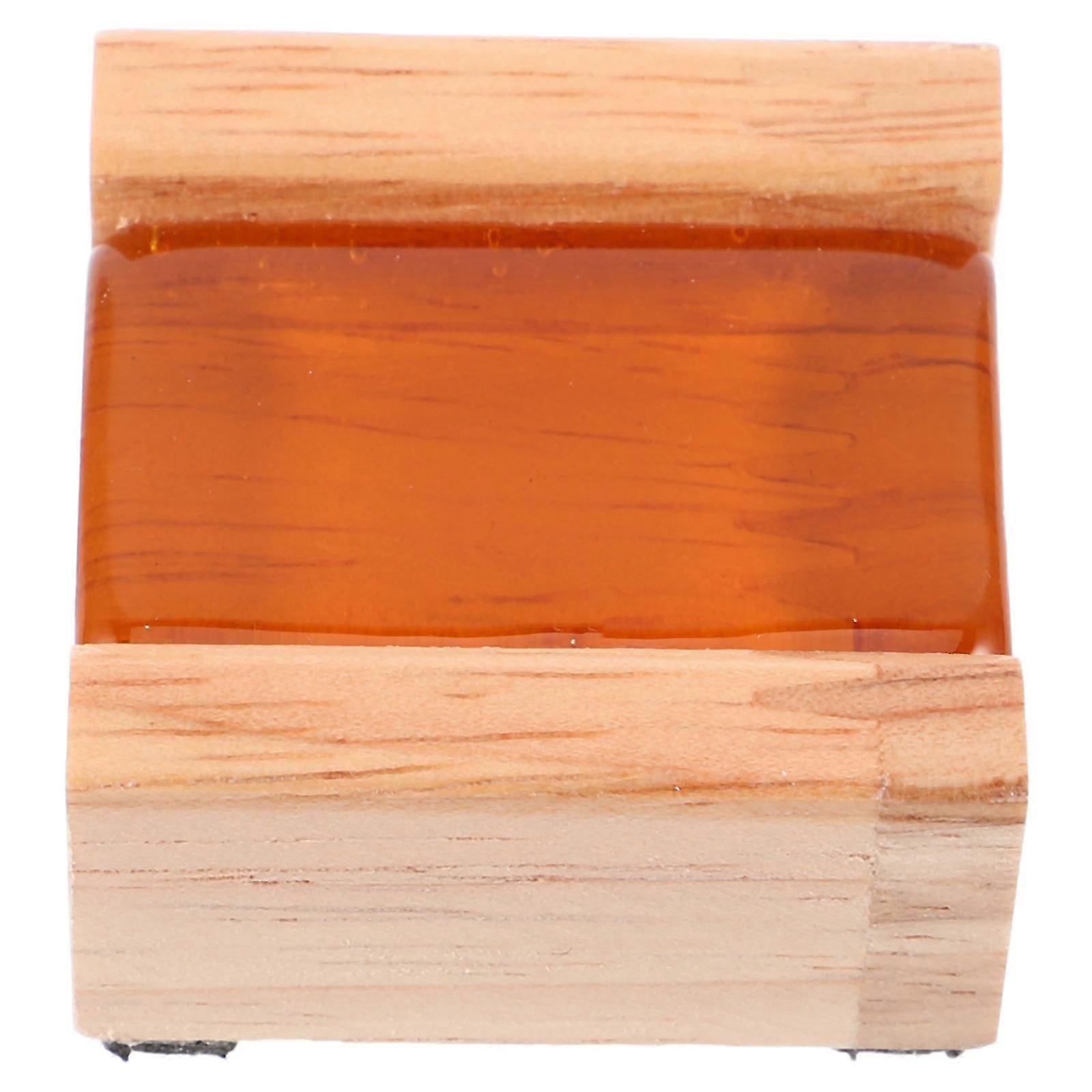 Natural Rosin For String Instruments Including Violin Cello And Erhu In Beige Color To Enhance Sound Quality With 1Pcs