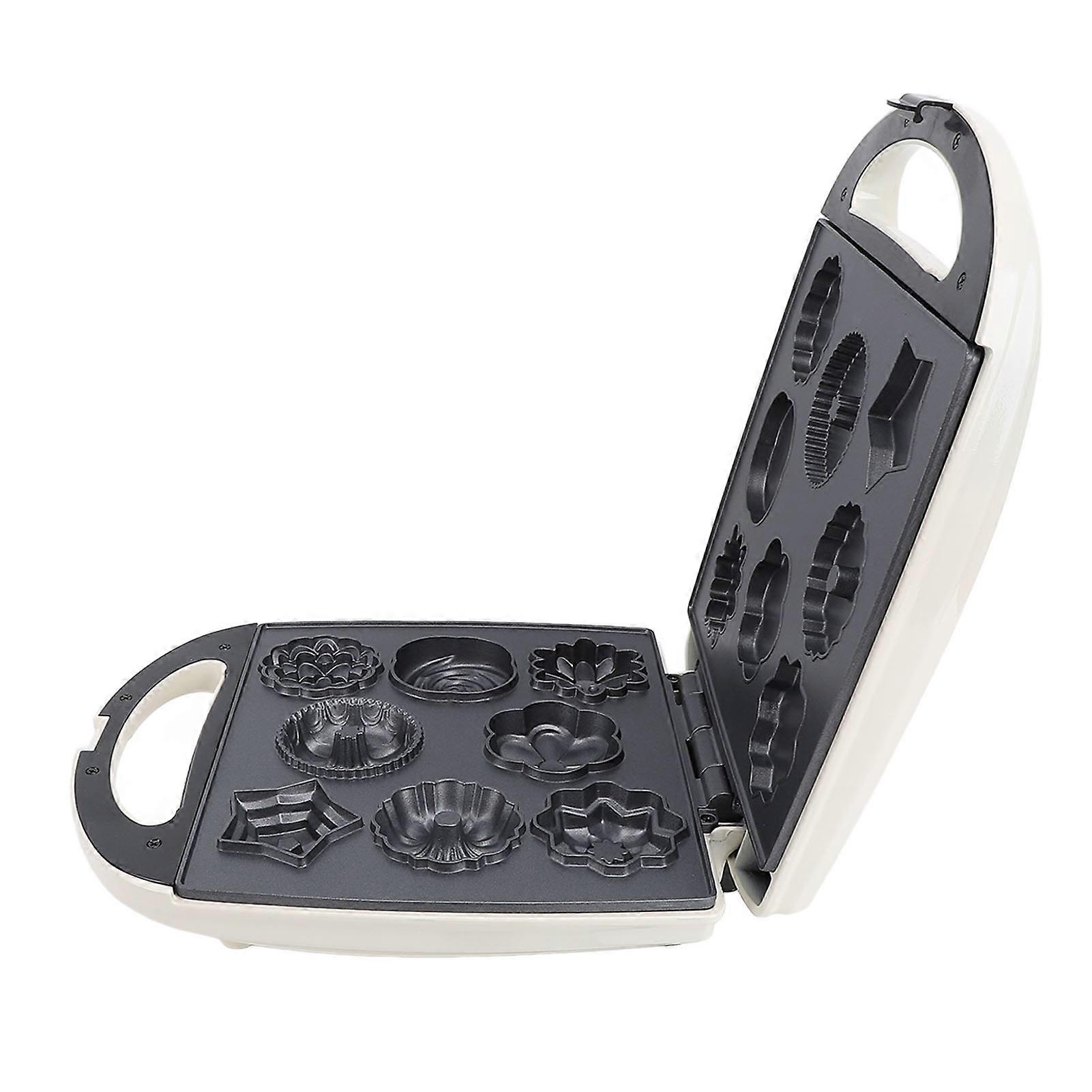 Cookie Maker 8 Hole Non-Stick 1000W Double Sided Breakfast Machine