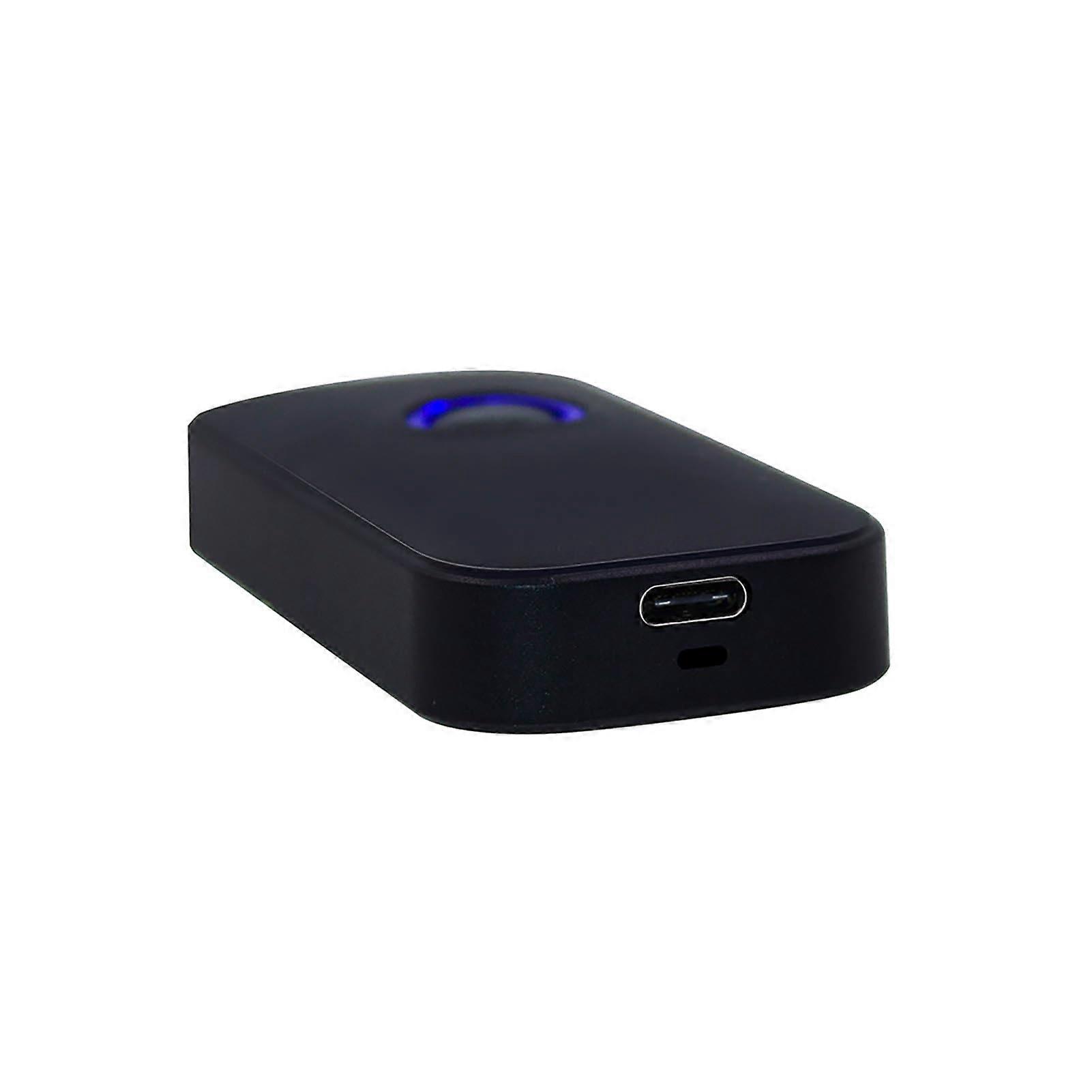Handheld 3in1 Barcode Scanner Wireless USBBT CCD 1D Code Black For Supermarkets And Logistics Accuracy