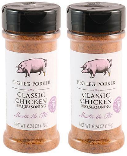 Peg Leg Porker Classic Chicken BBQ Seasoning 2 Pack