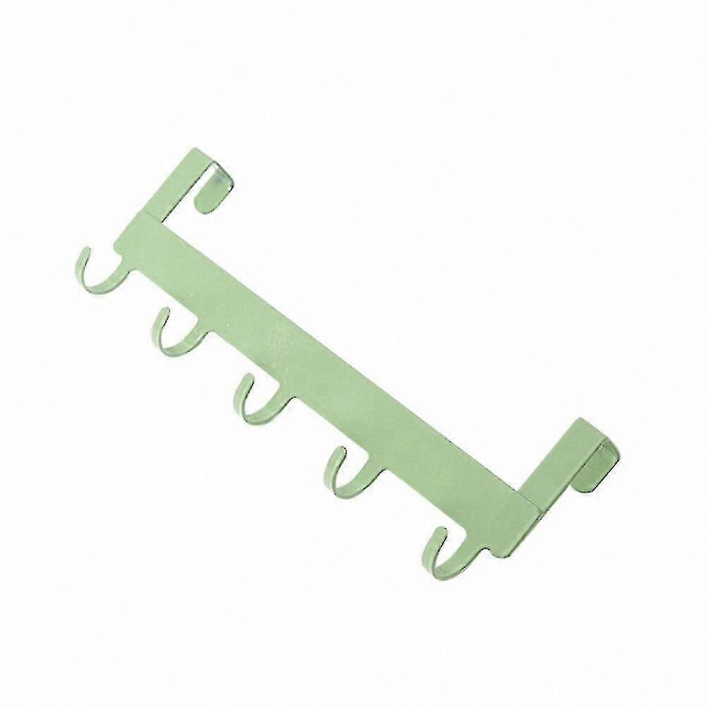 5-Pack Door Hooks for Space-Saving Organization - Ideal for Clothes, Hats, Towels, and Coats in Bathrooms & Closets