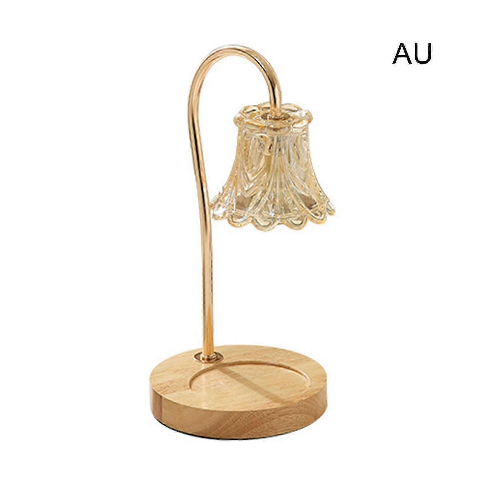 Crystal flower candle wax warmer, compatible with all candles, with timing, dimming and temperature adjustment functions