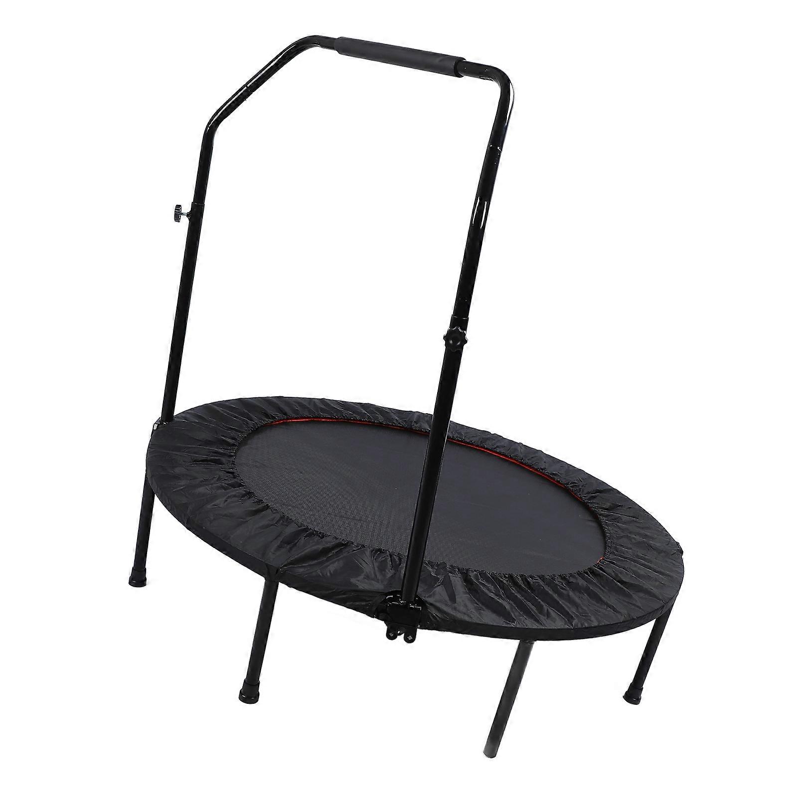 48in Foldable Fitness Trampoline with Handle – Stable Support