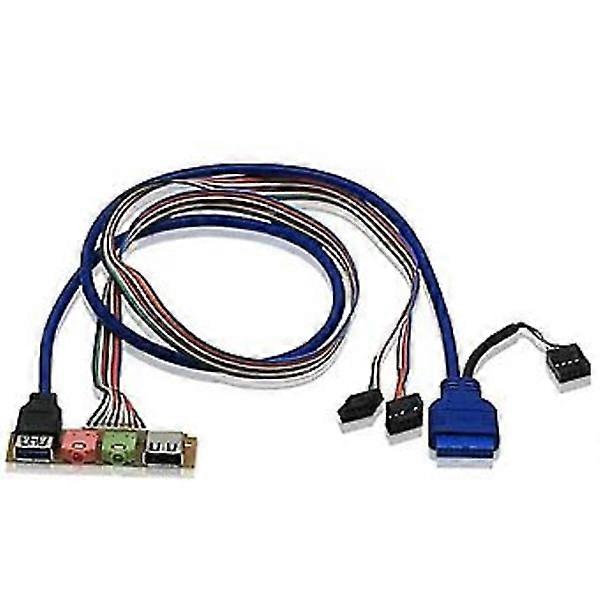 Usb 2.0+ 3.0 Port Chassis PC Computer Case O Panel Replacement Cable 70cm