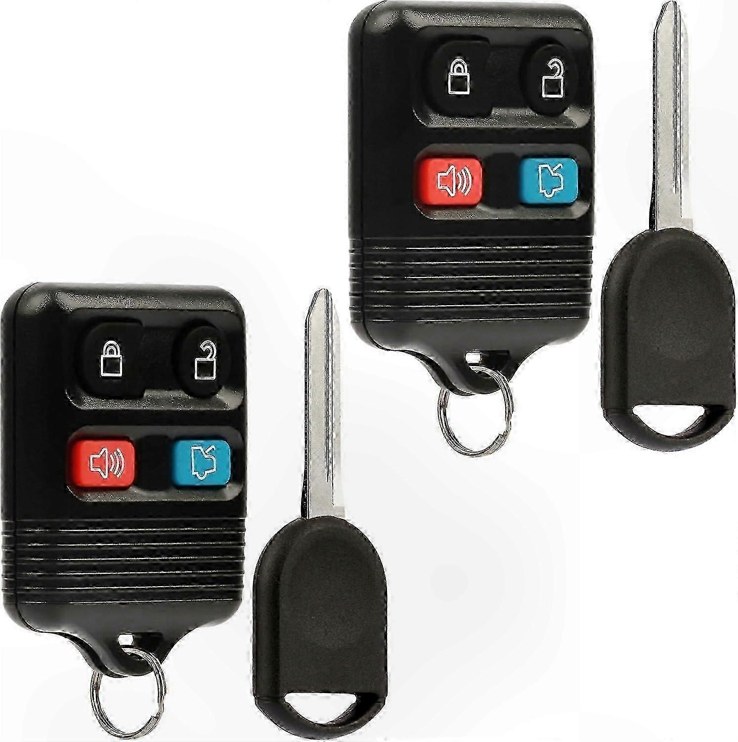 Universal Key Fob with Ignition Function for Compatible Vehicles
