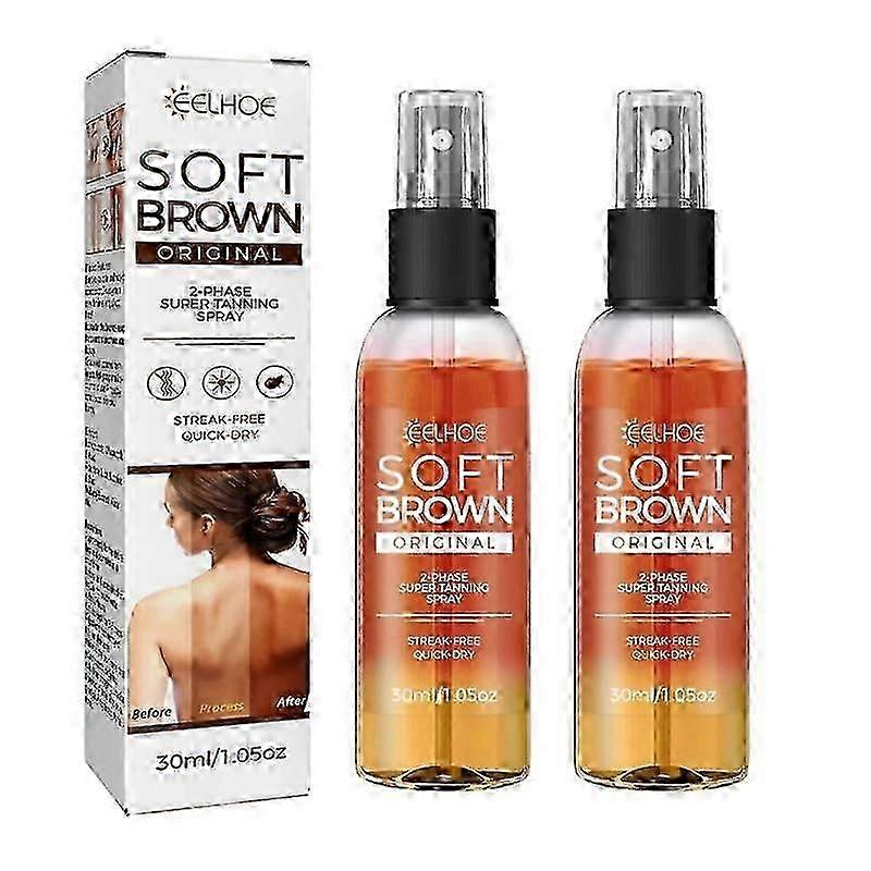 1-3Pcs Self Tan Spray Natural Tanning Oil Mousse Gradual Face Body Quick Dry Tanning Moisturiser 30ml