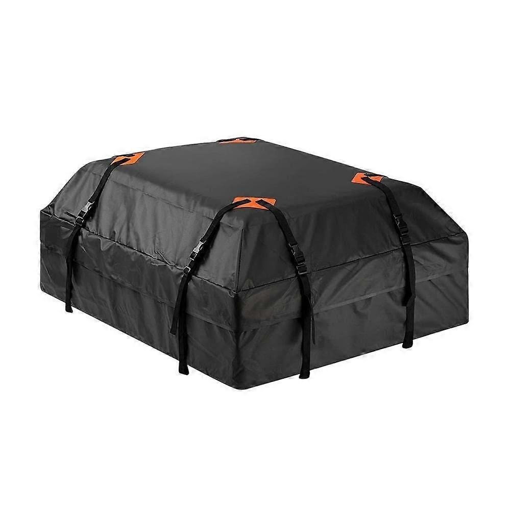 Roof Bag 112x84x44cm Car Roof Bag Trunk SUV Cargo Luggage Waterproof Black