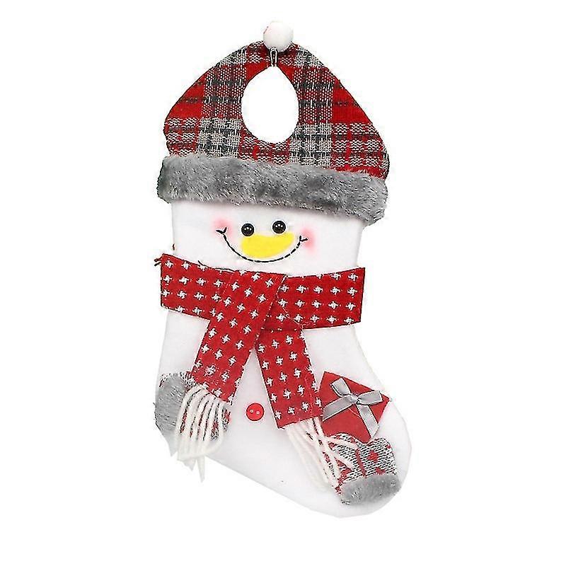 2025 Stocking Gift Bag Santa Pendant Decorations