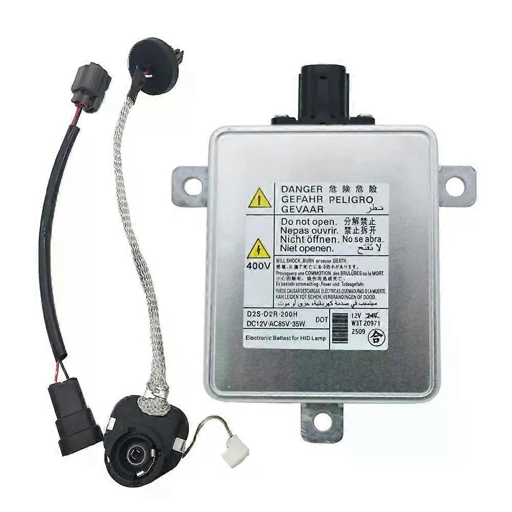 W3T19371 W3T15671 W3T16271 W3T20971 Xenon HID Headlight Ballast With Igniter And Power Cable For 2006-2014 Acura 2004-2014 Honda