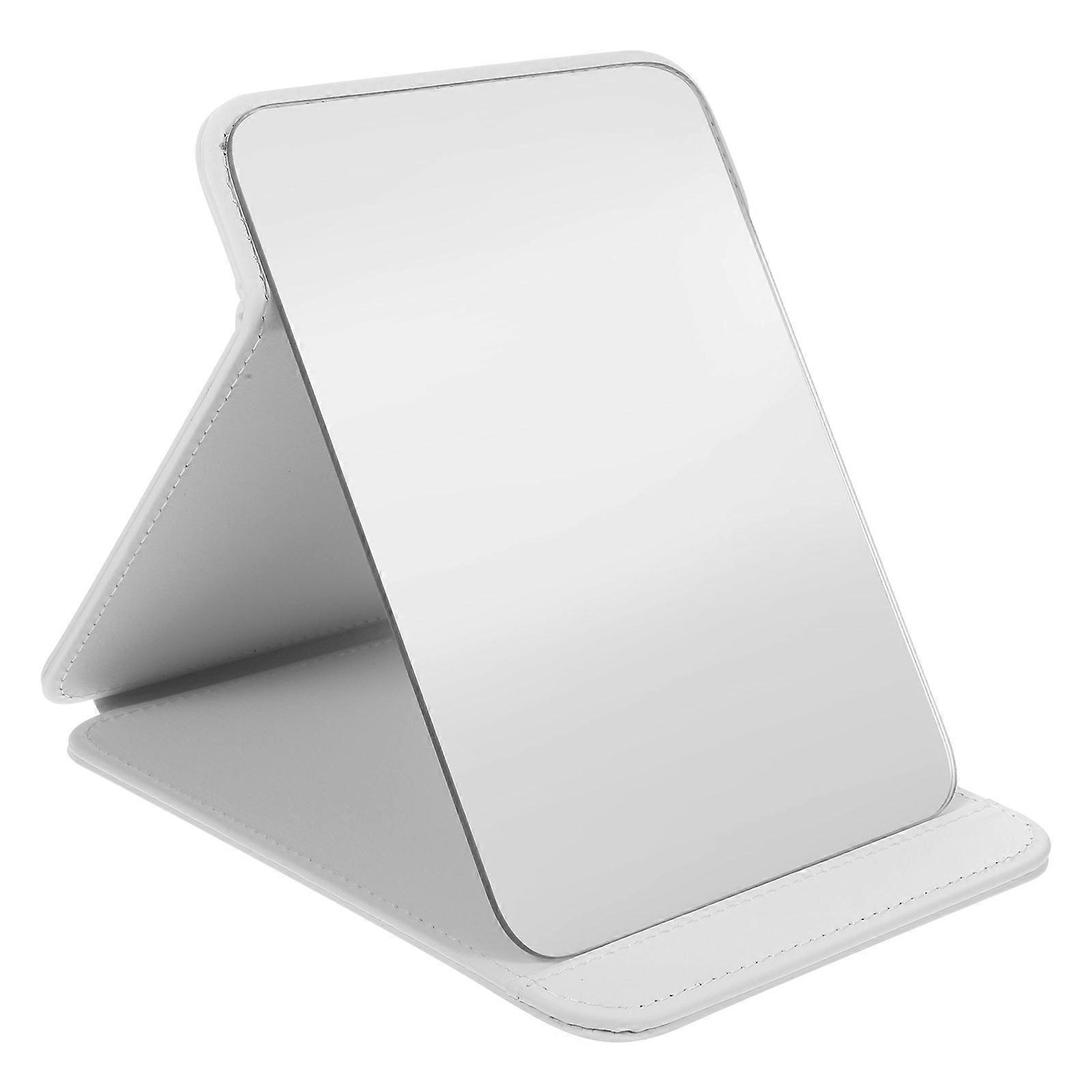 Makeup Mirror Decorative Desktop Mirror for Makeup Use with Folding Design