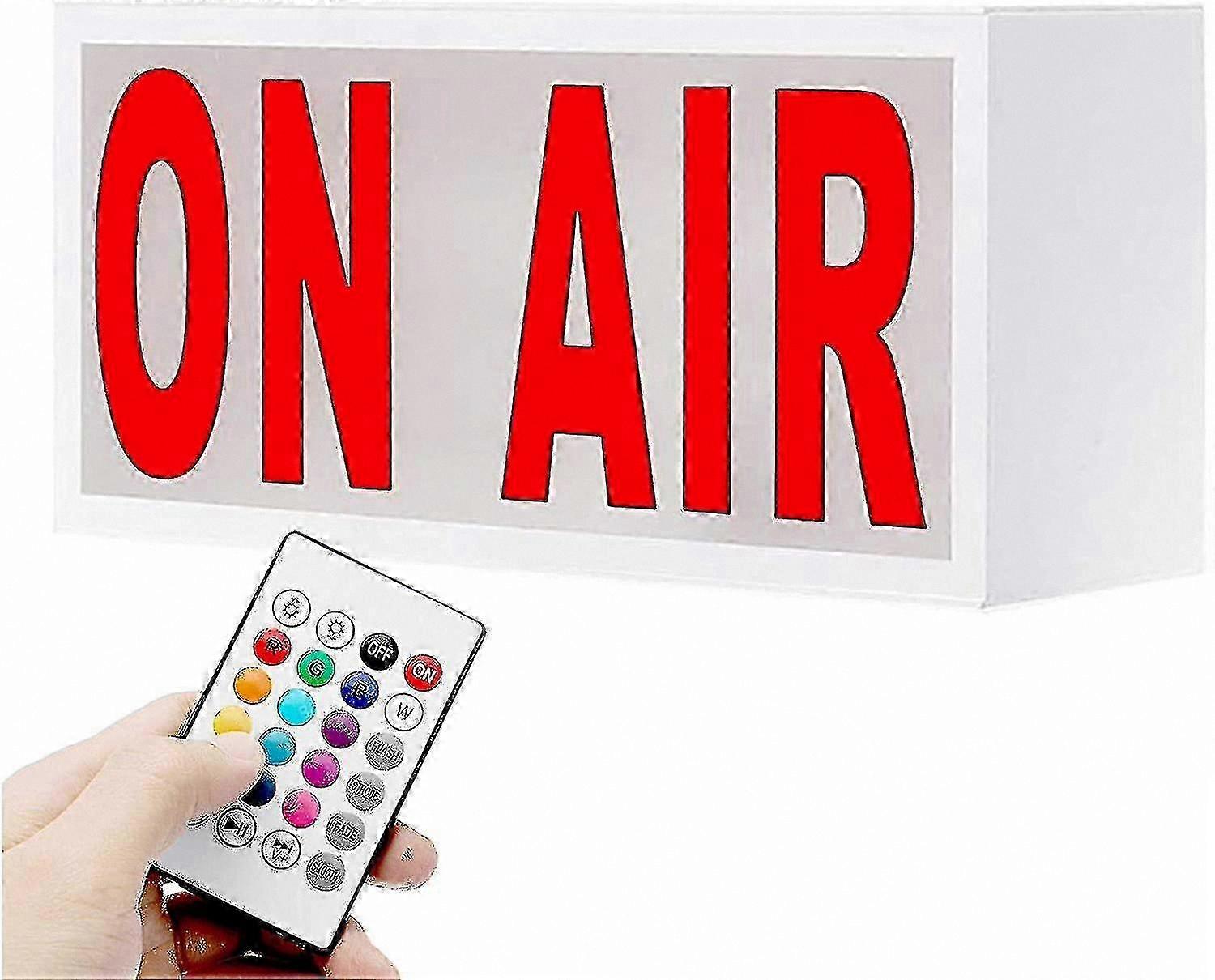 Multicolor LED Neon Sign with Remote, Wireless Meeting Room Light for Studio, Home Theater, Pub Decor