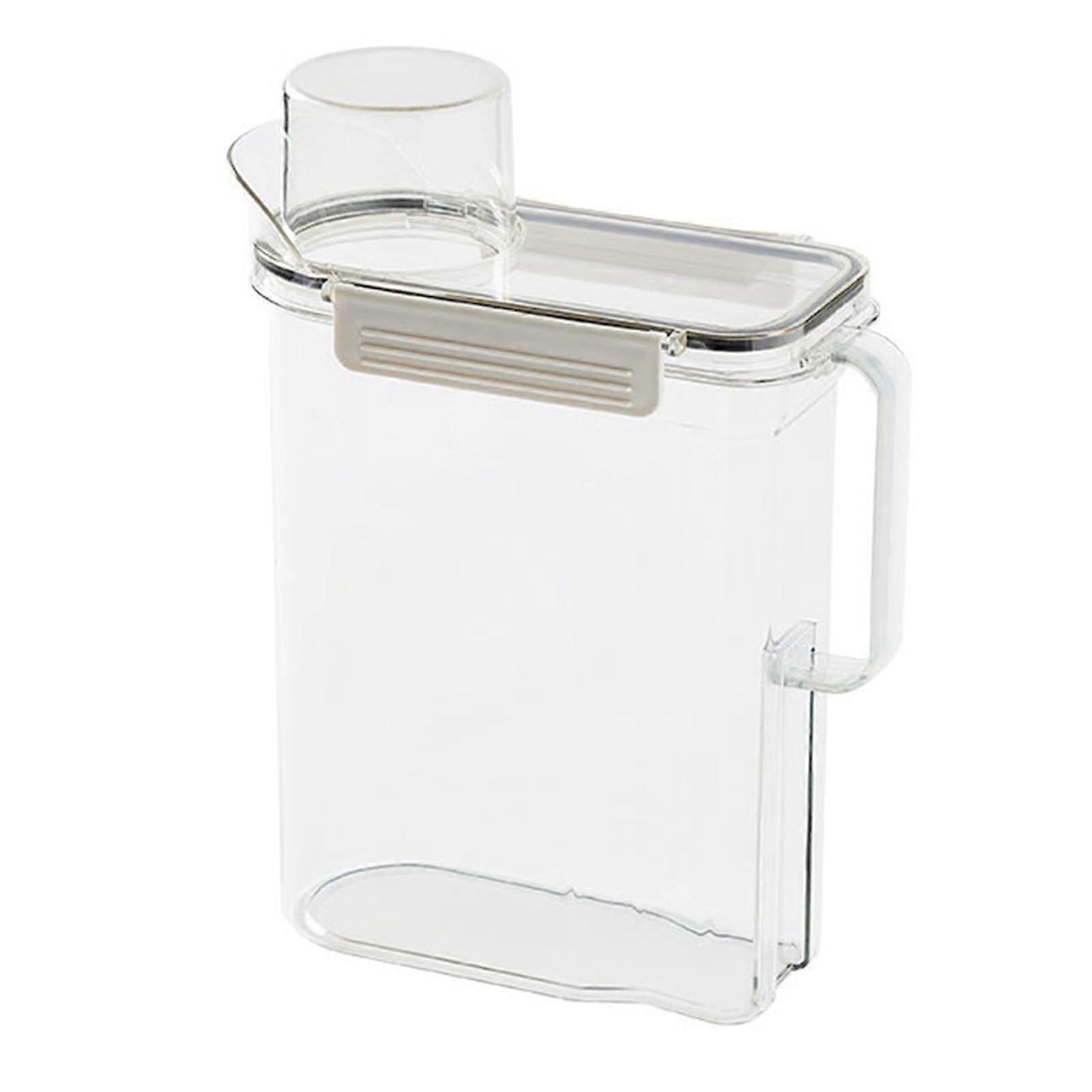 Cereal Storage Container Large Capacity PET Safe Sealing Transparent Food Storage Container